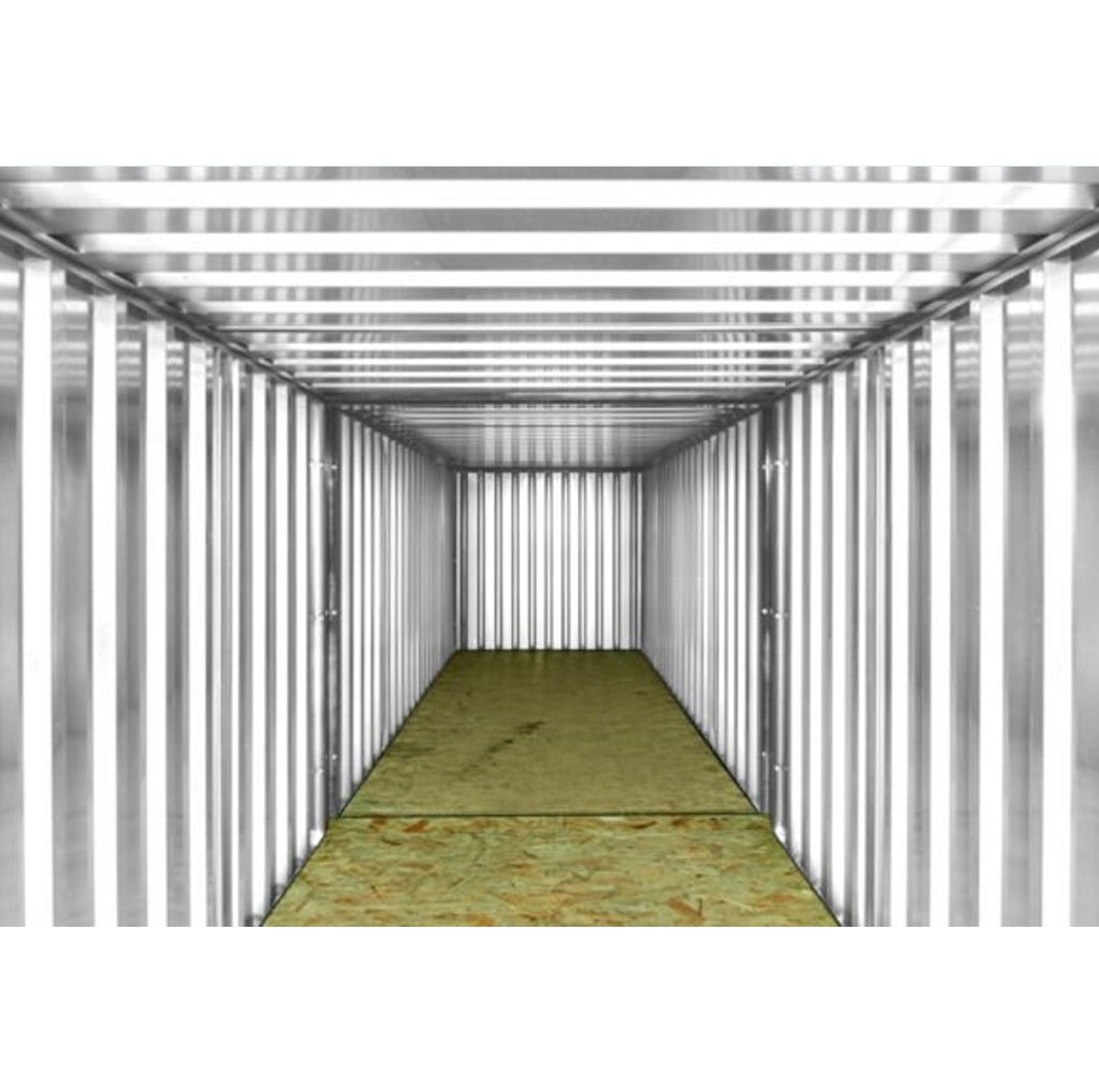 6M X 2.1M End Linked Flat Packed Container Bundle (Galvanised) — view 2