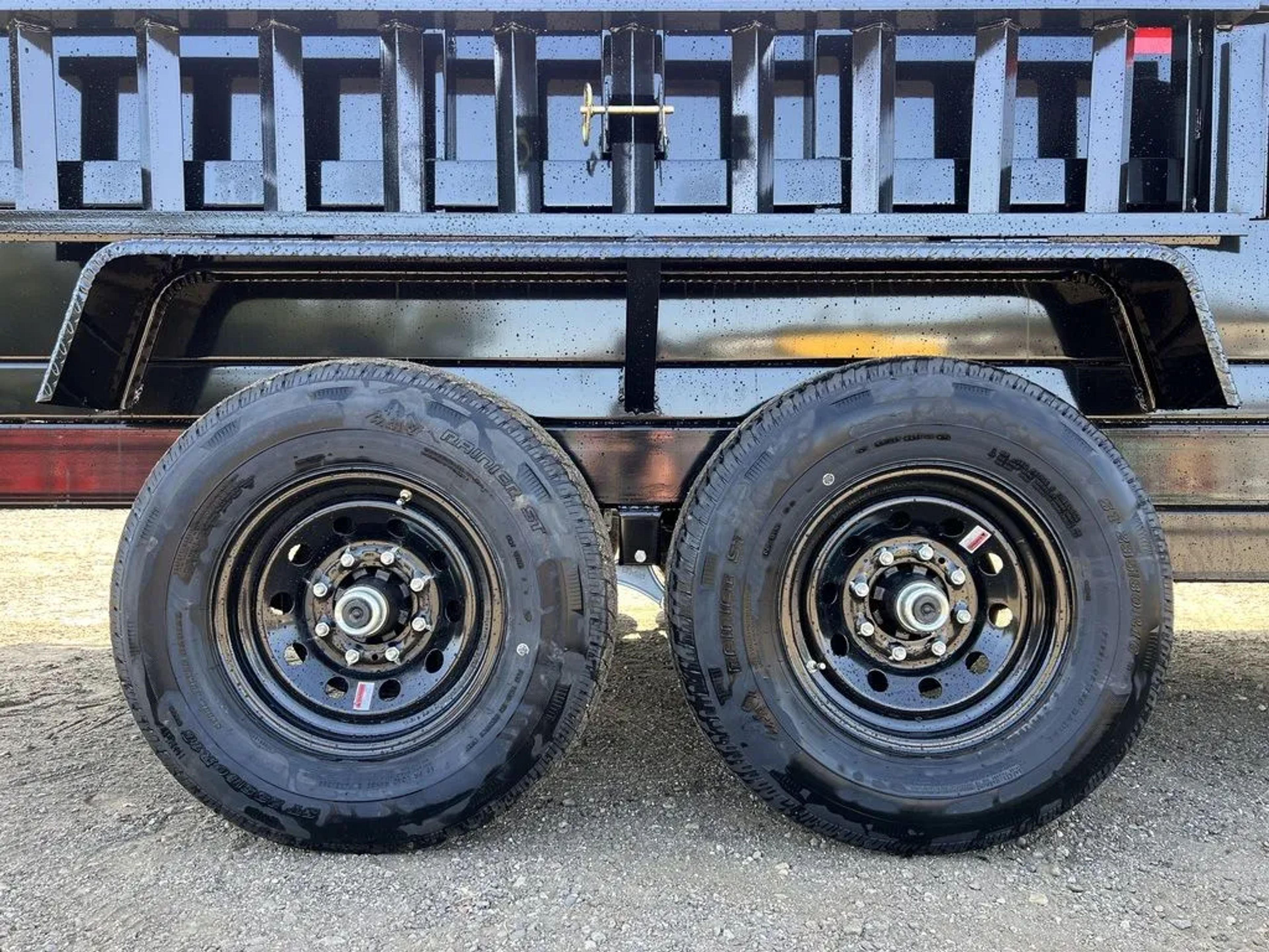 2024 Griffin Trailers 7×16 14K Telescopic Dump Trailer w/Ramps & Spare Tire — view 5
