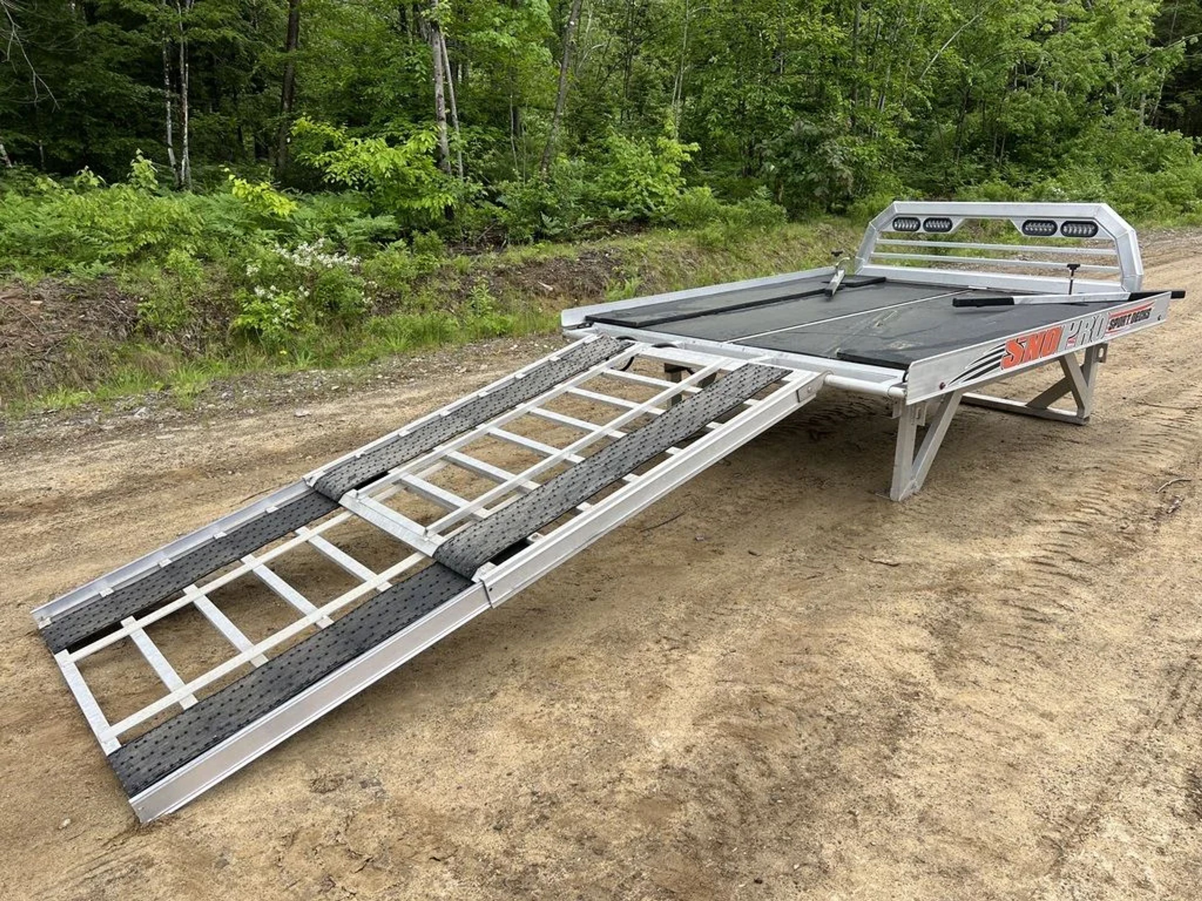 Sno Pro 7ft Aluminum Sled Deck w/Sliding Sides & Telescoping — view 5