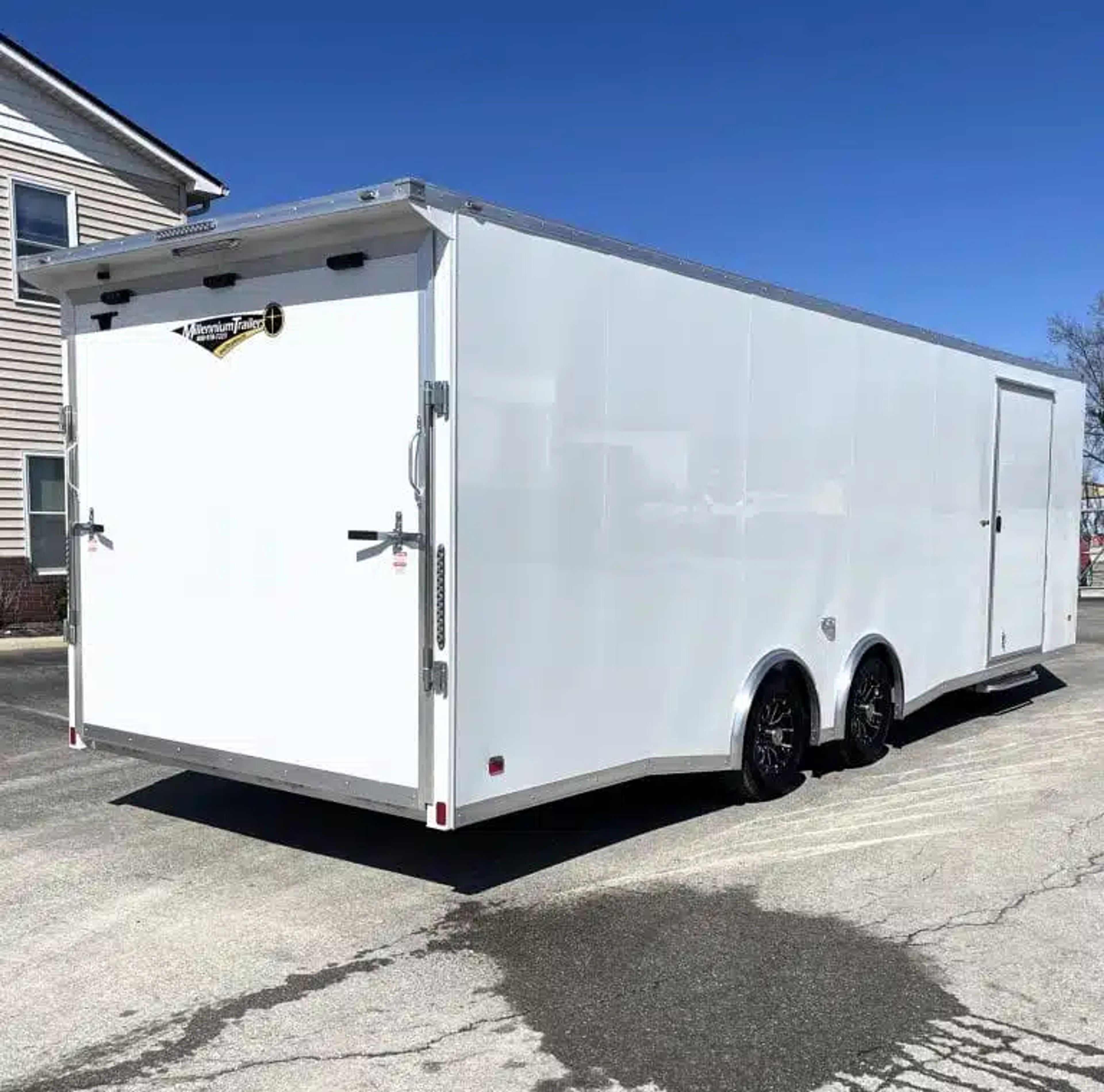 Enclosed Car Hauler 2026 26ft. Aluminum Blaze w/Finished Interior & Aluminum — view 2