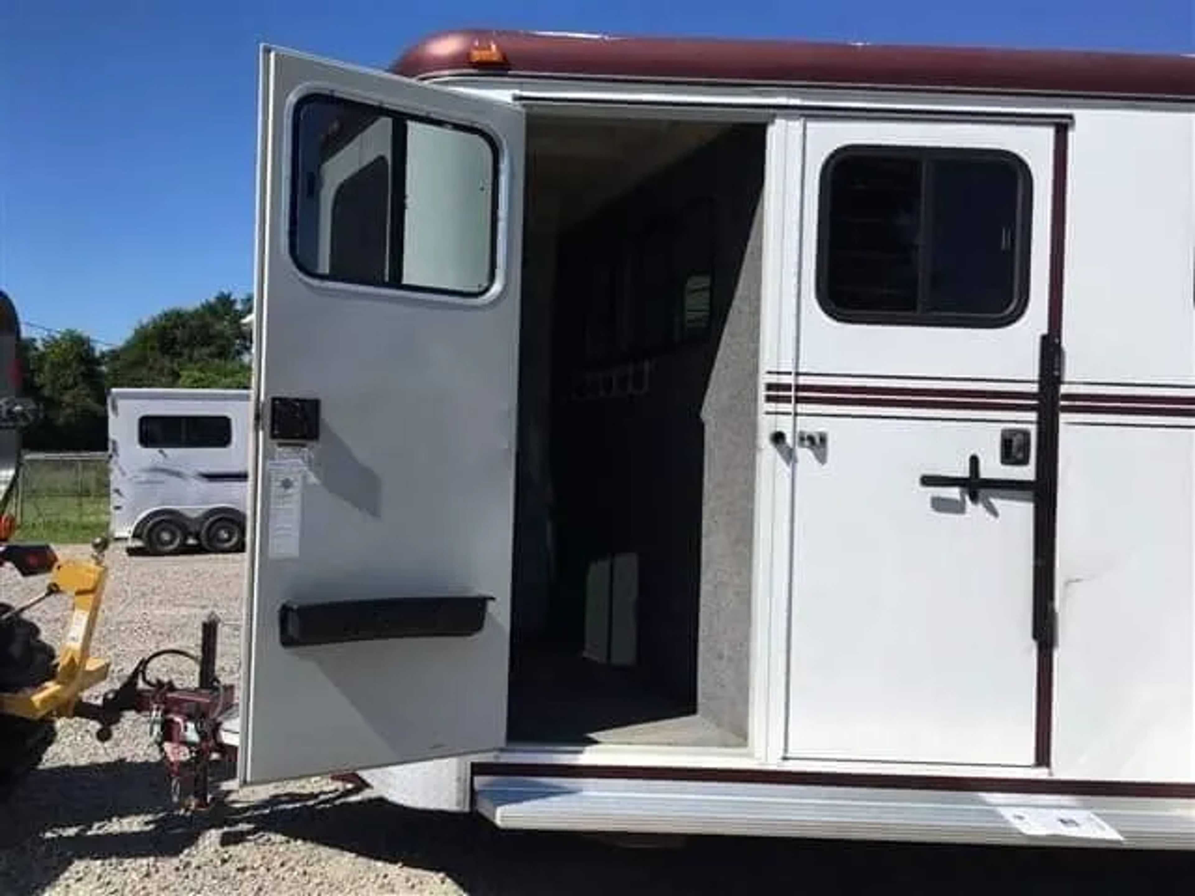 2007 Hawk 2 Horse Bumper Pull Side Ramp — view 18