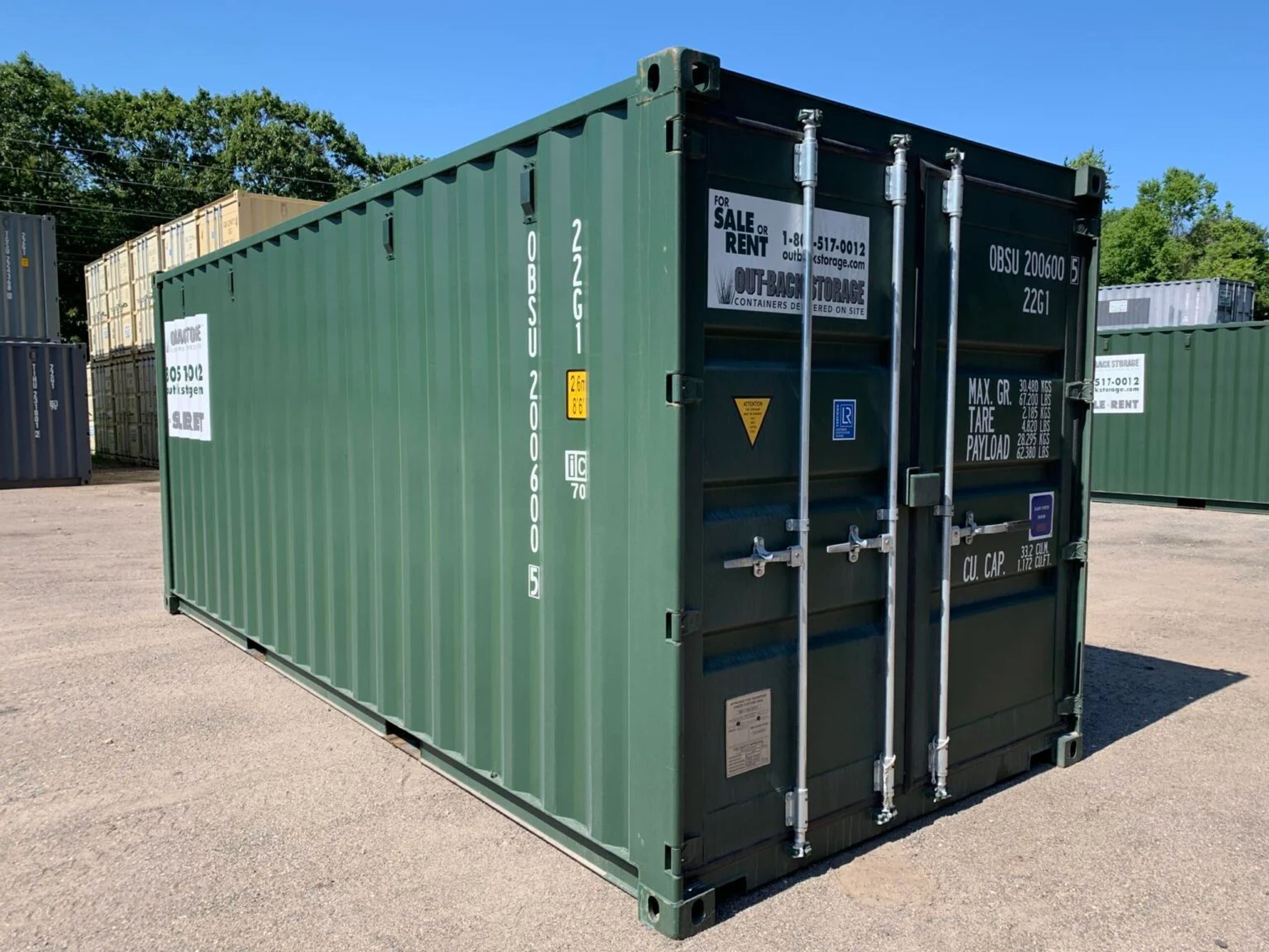 30ft X 8ft Shipping Container One Trip – Cut Down — view 2