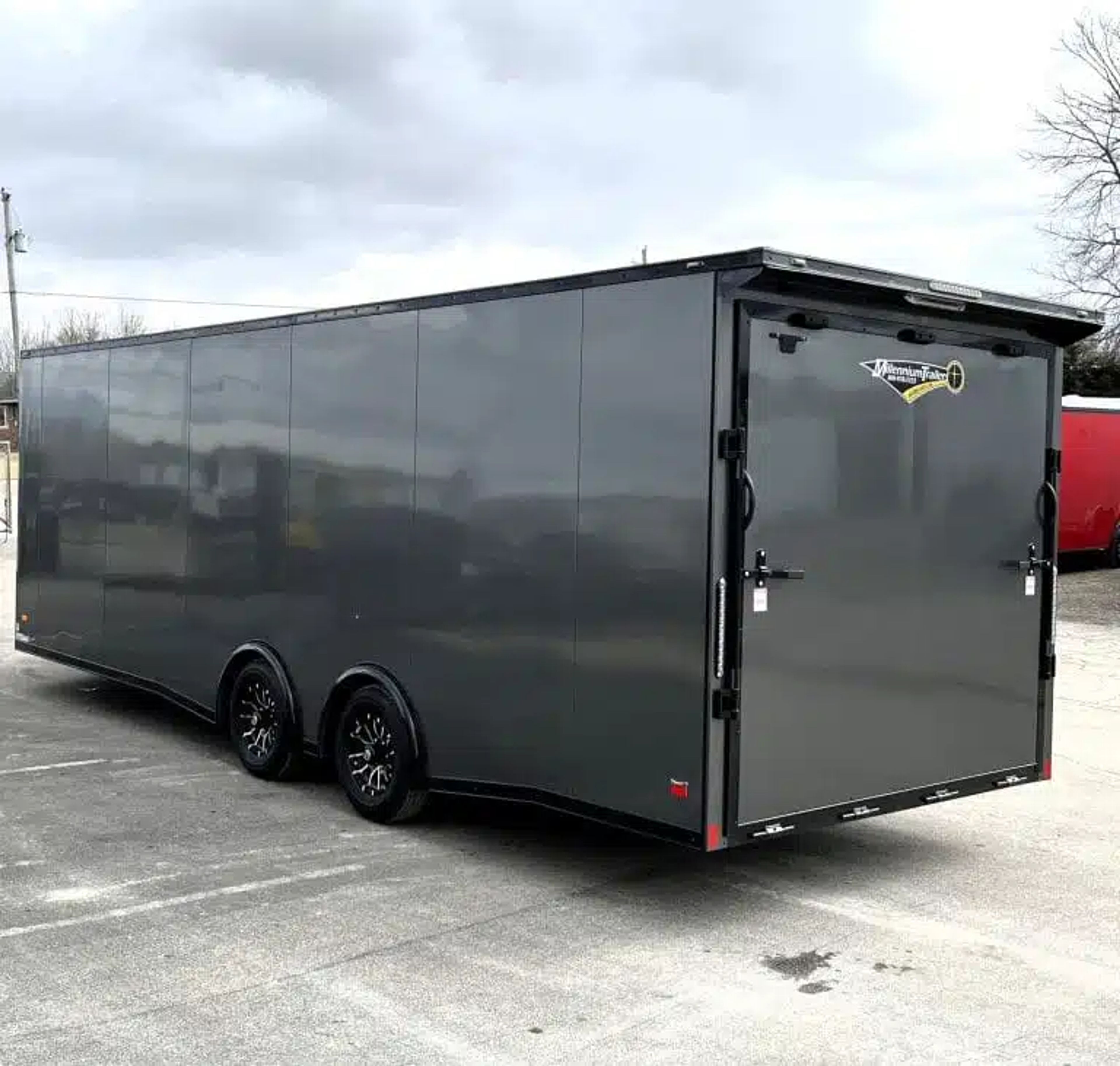 Enclosed Car Hauler 2025 24ft. Blaze w/Finished Interior & Aluminum Wheels 0407 — view 6