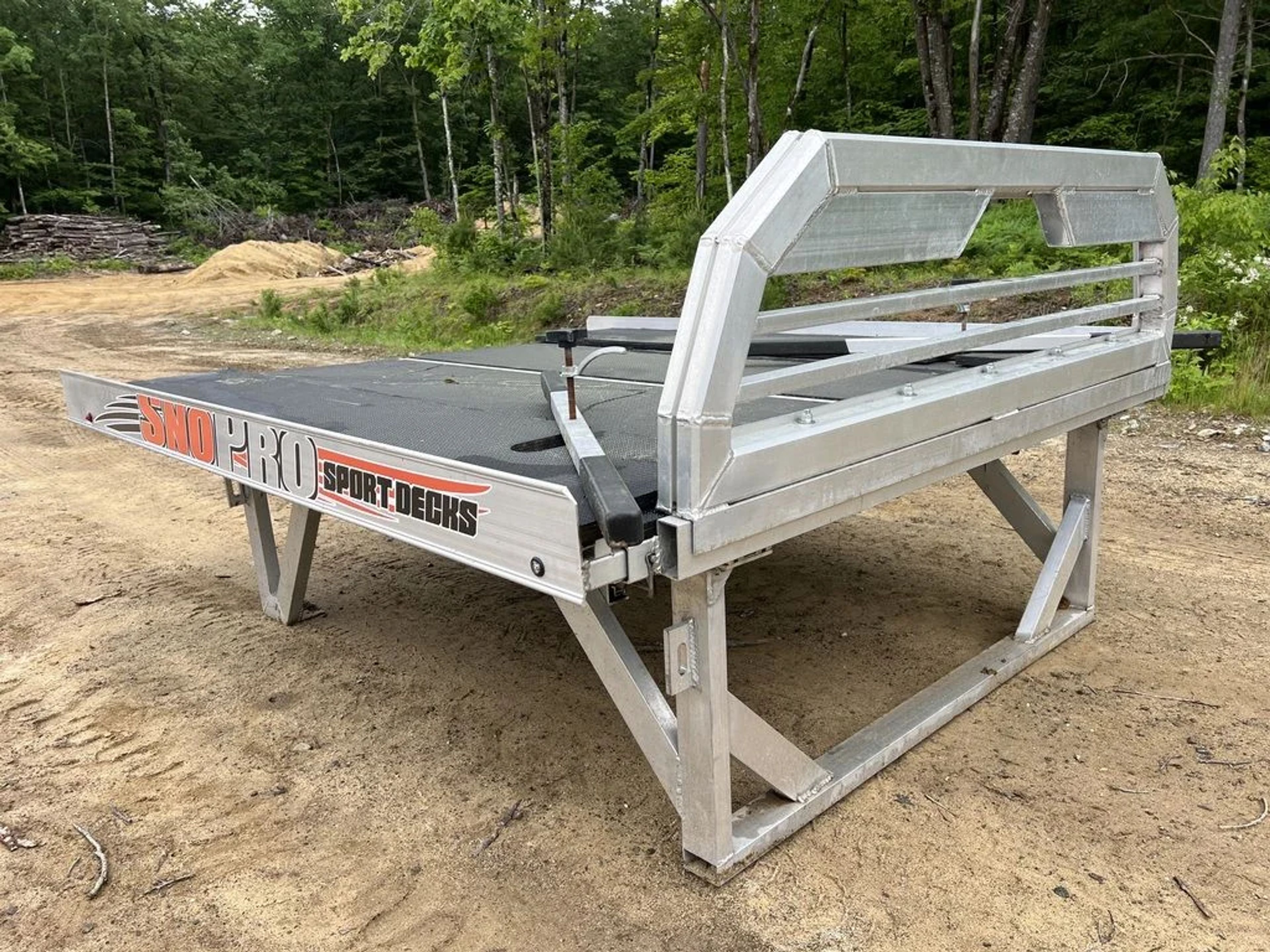 Sno Pro 7ft Aluminum Sled Deck w/Sliding Sides & Telescoping — view 2