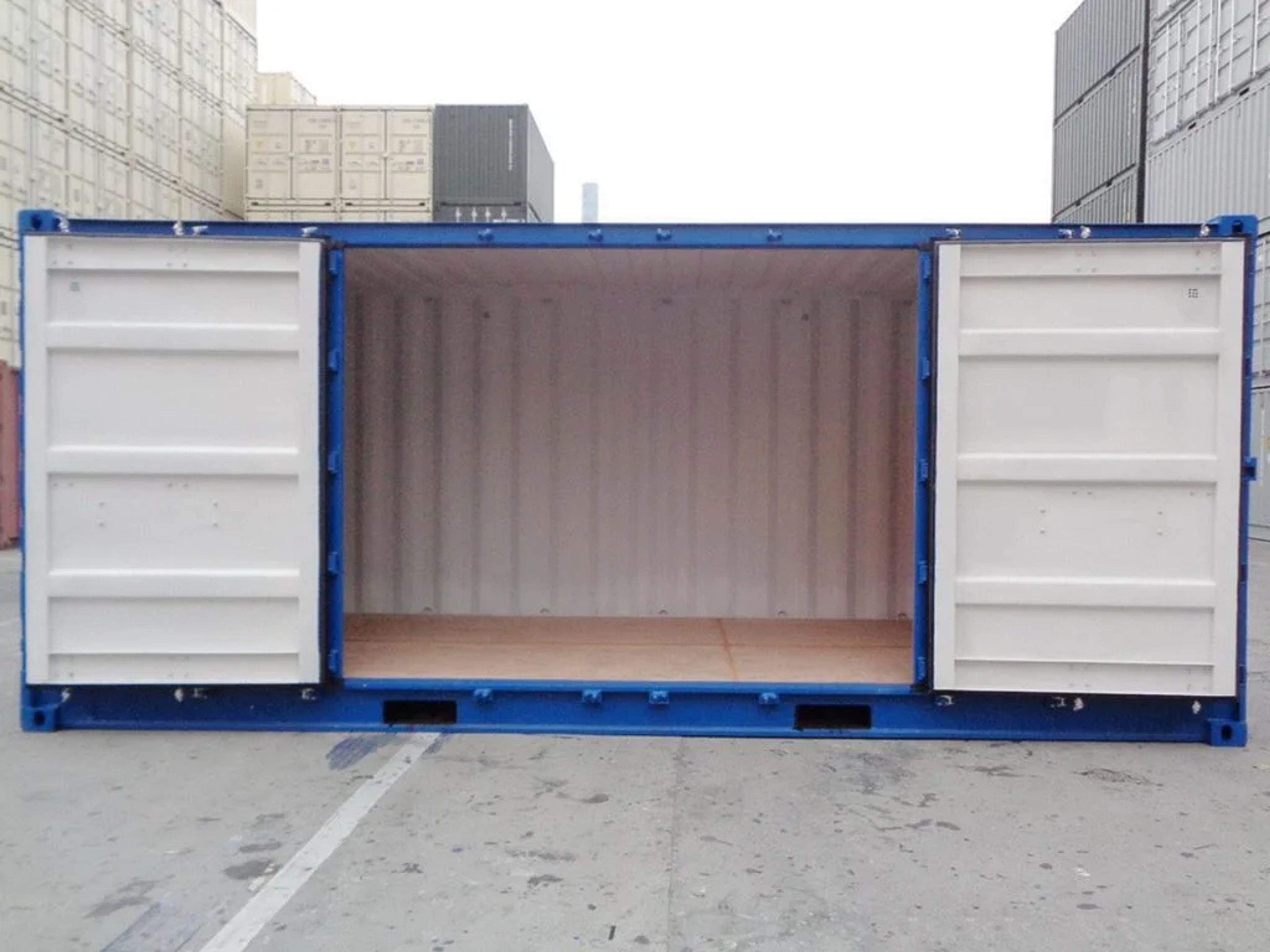 20ft Open Side / Full Side Access Container — view 2
