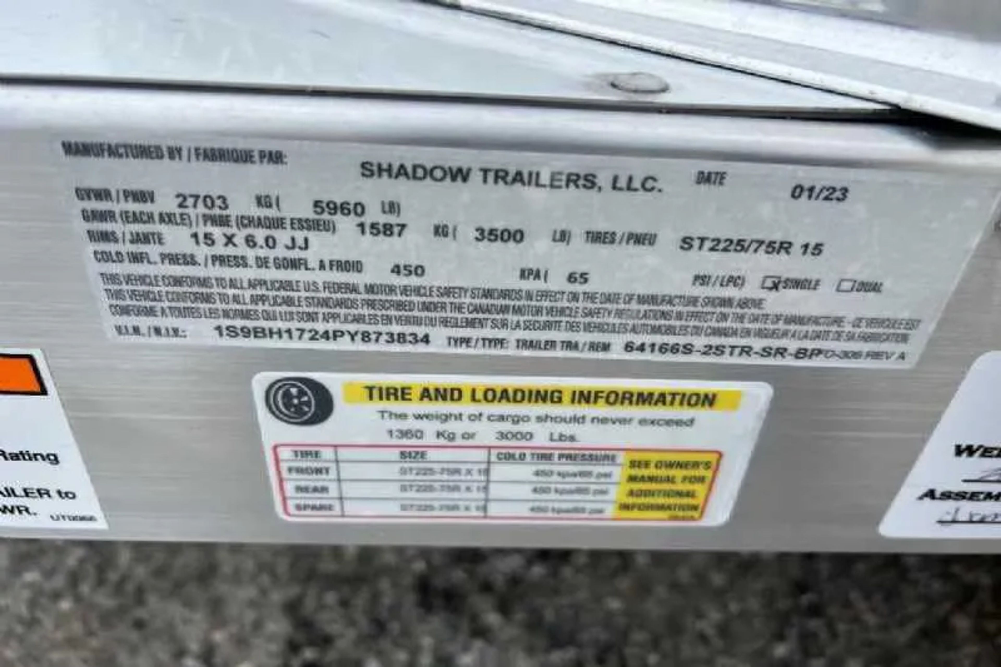 2023 Shadow 2HSSR 2 Horse Trailer — view 14