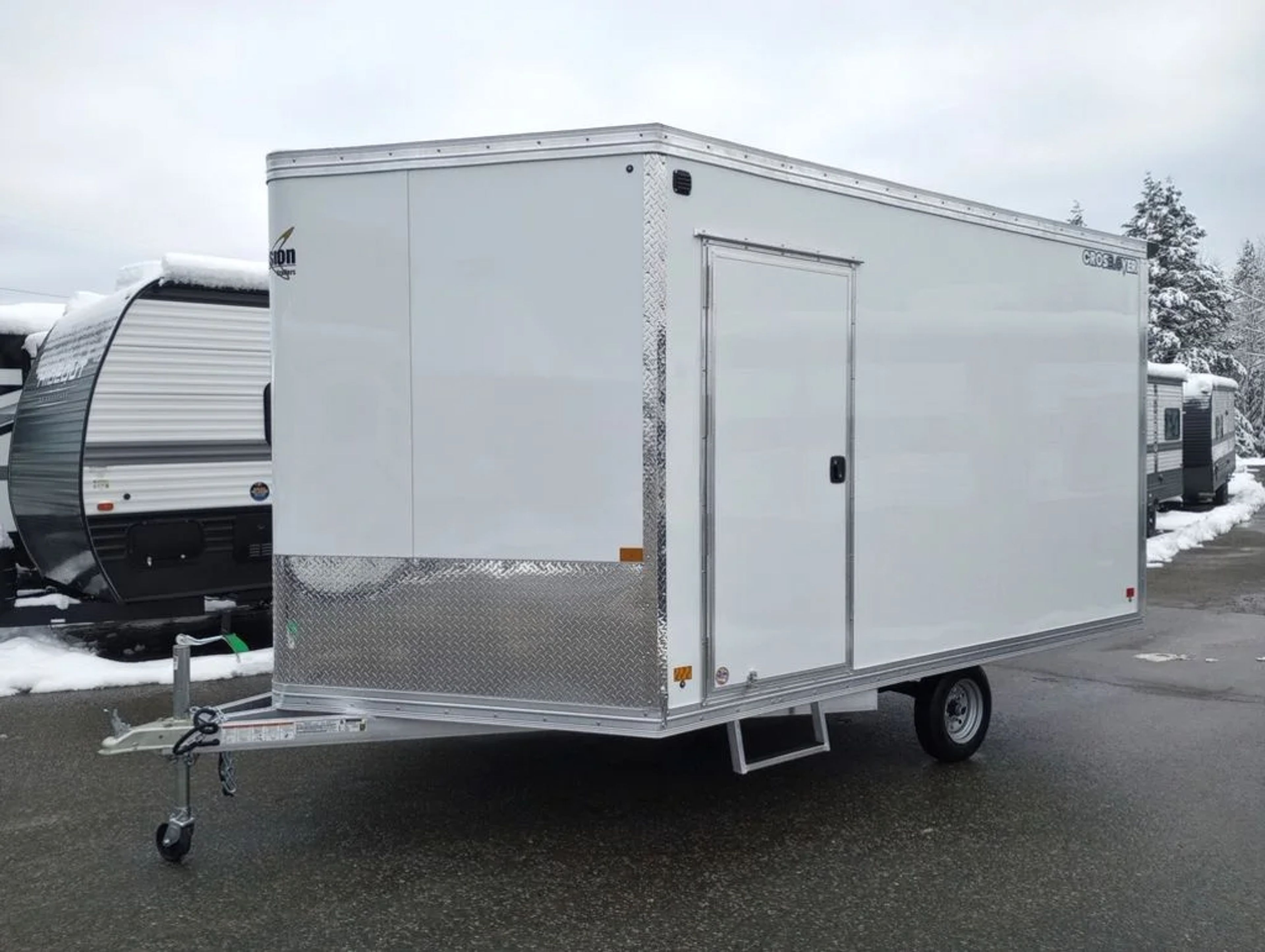 2024 Mission Trailers 101×12 Aluminum 2 Place Crossover 3.0 w/Side X Side Pkg, — view 4