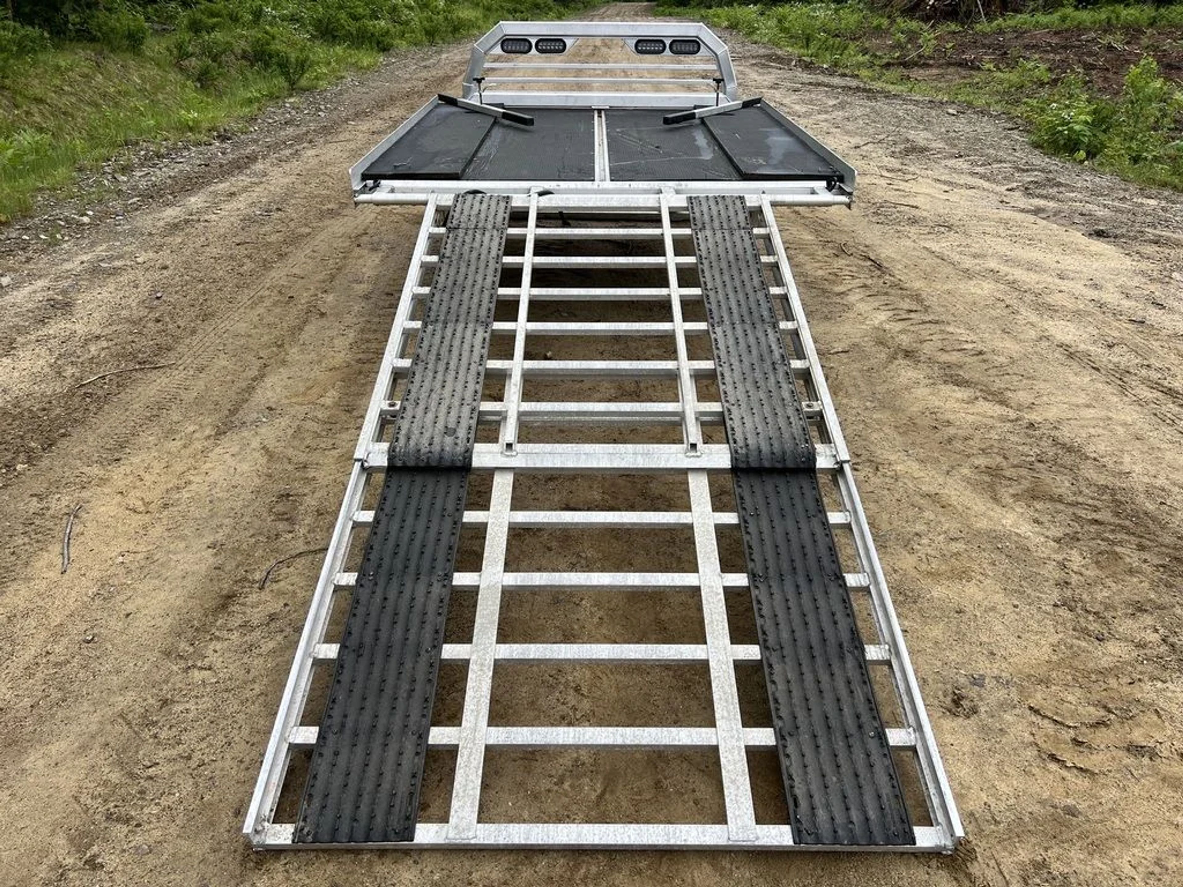 Sno Pro 7ft Aluminum Sled Deck w/Sliding Sides & Telescoping — view 6