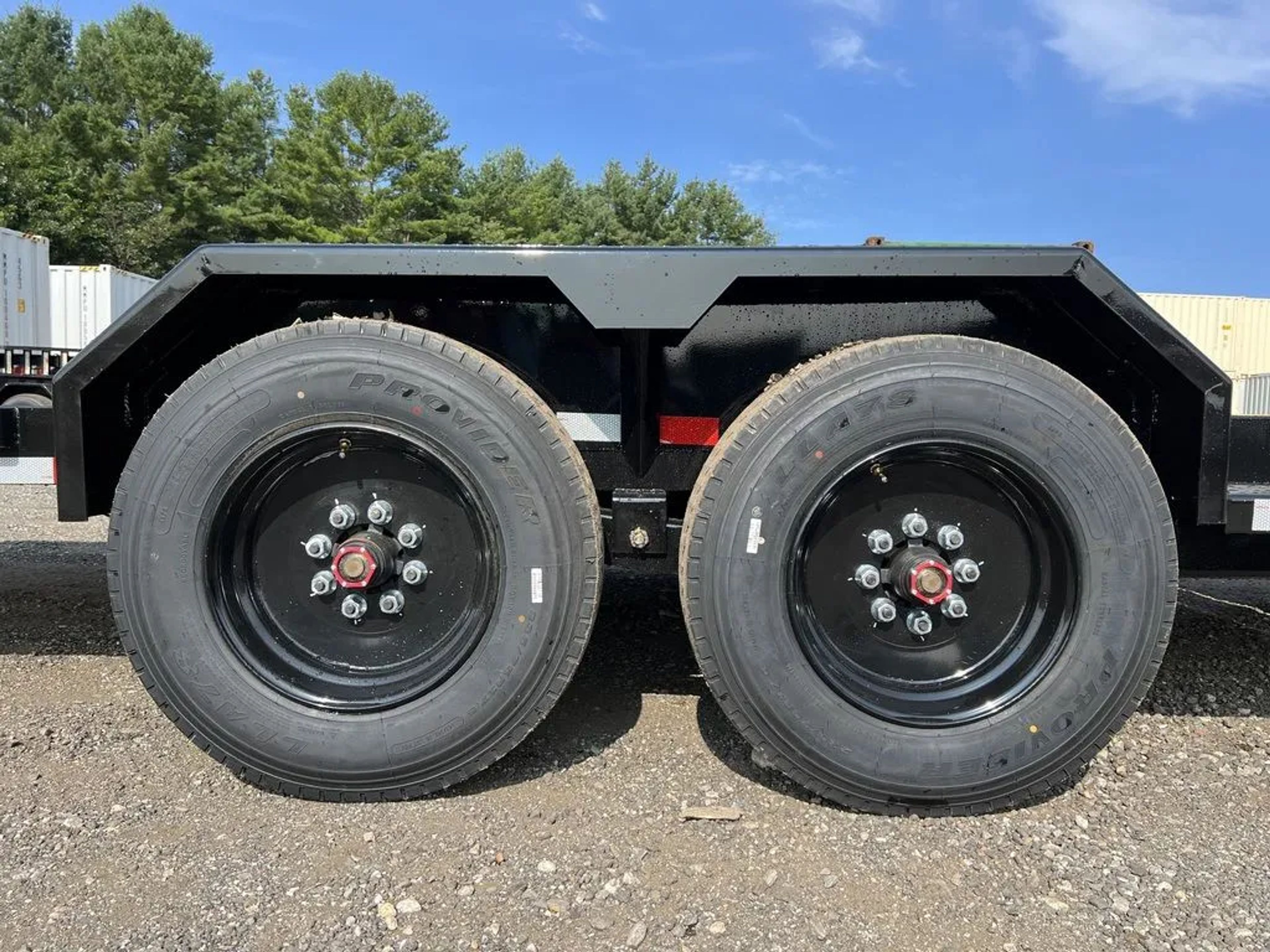2024 Rice Trailers 7×20 16K Tilt Deck Equipment w/Spare Mount — view 9