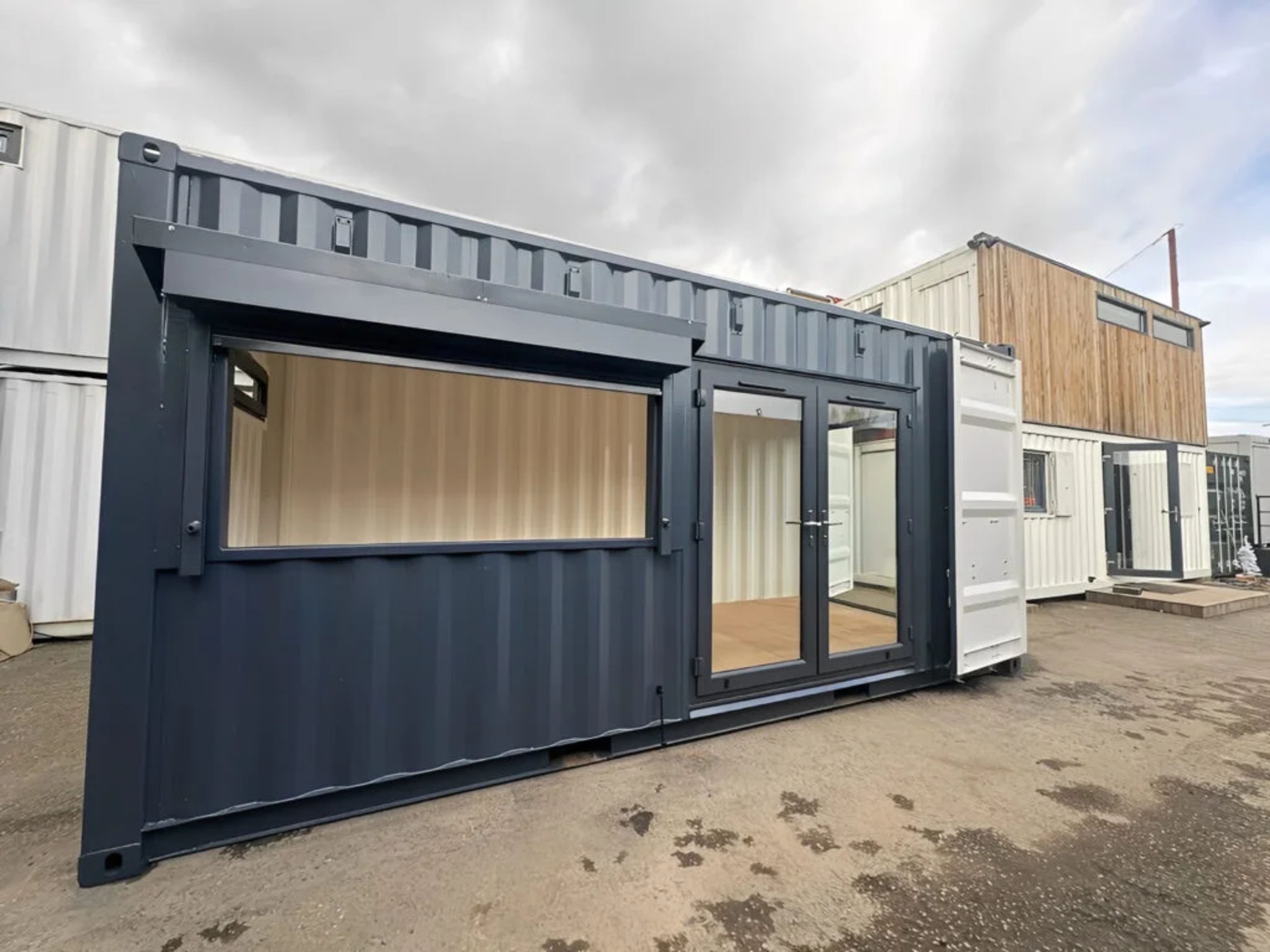 20ft x 8ft Custom Shipping Container Conversion – Portable Building — view 10
