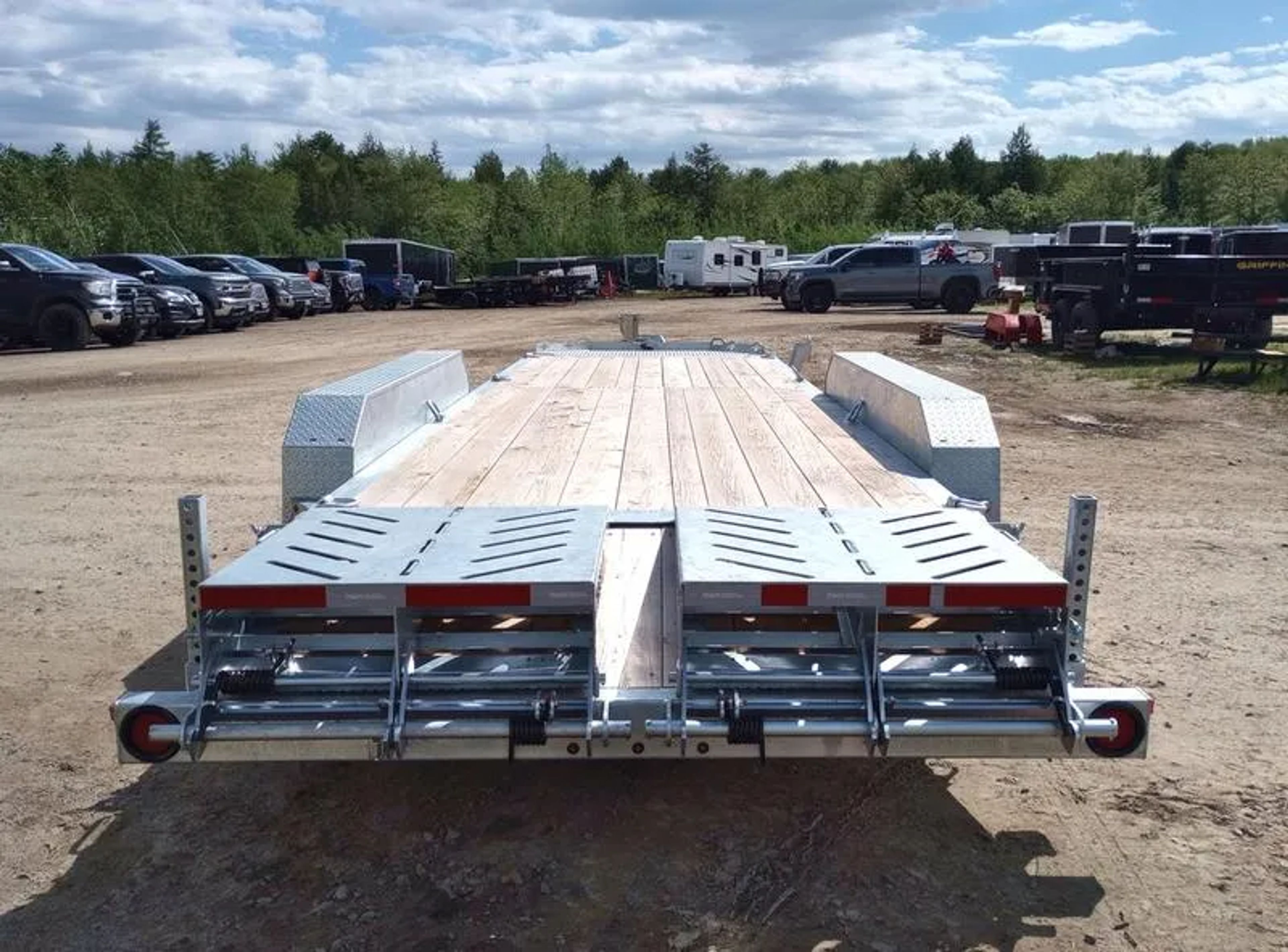 2024 N&N Trailers 7×20+3 Galvanized 22.5K Lowpro Equipment Trailer w/HD Full — view 11