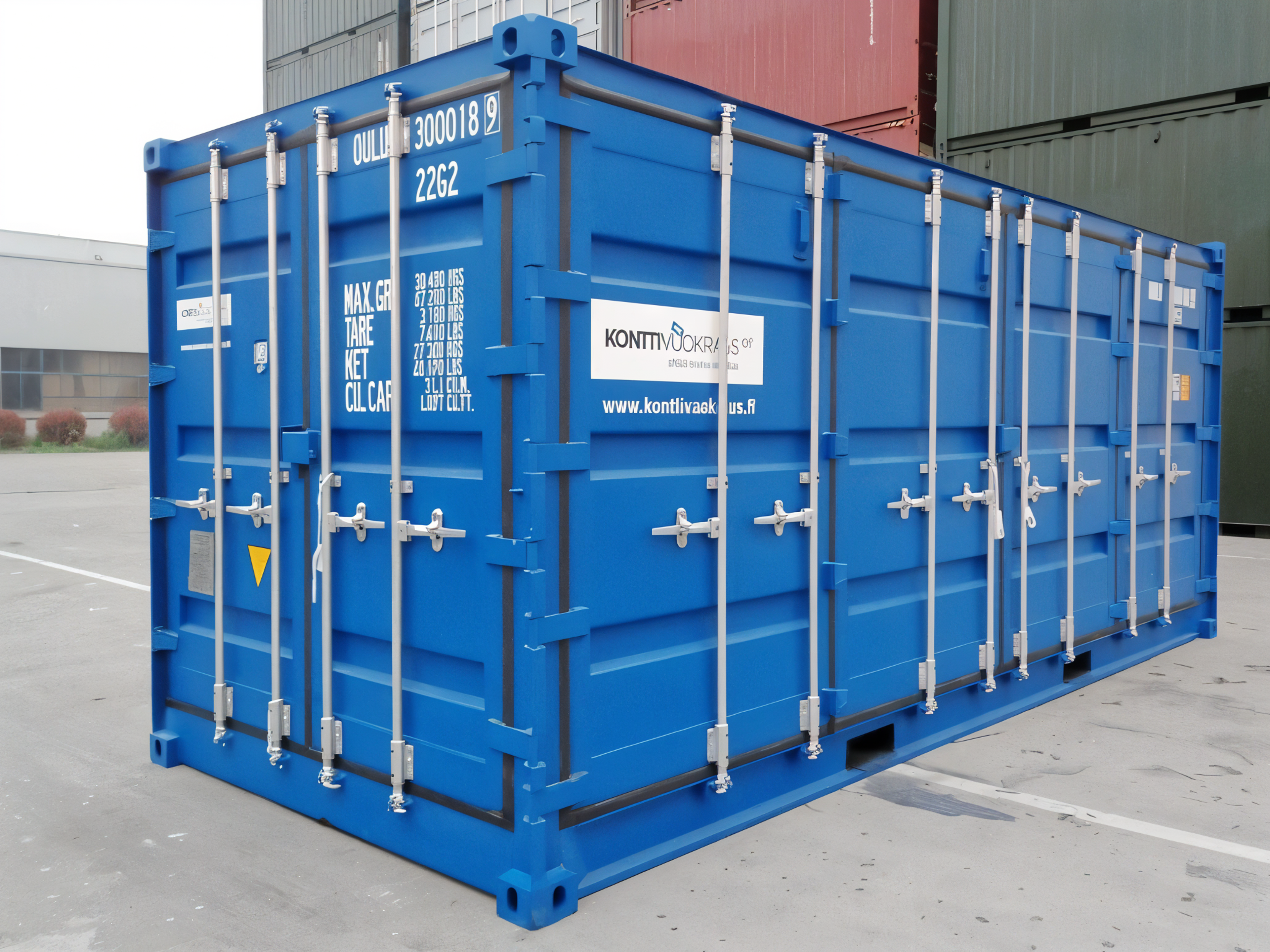 20ft High Cube Container – One Trip (9ft 6′ high)