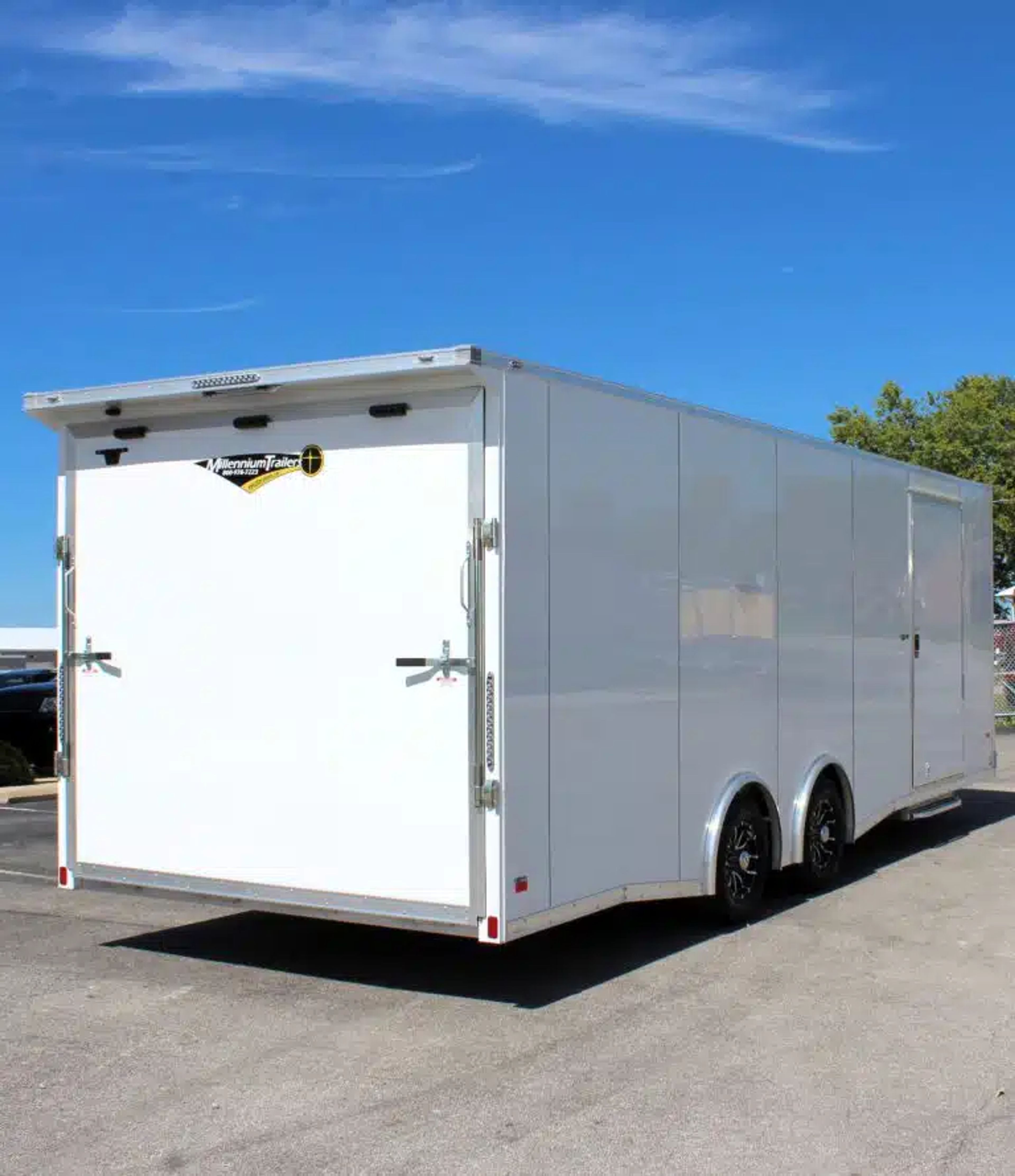Enclosed Car Hauler 2026 24ft. Aluminum Blaze w/Finished Interior & Aluminum — view 2