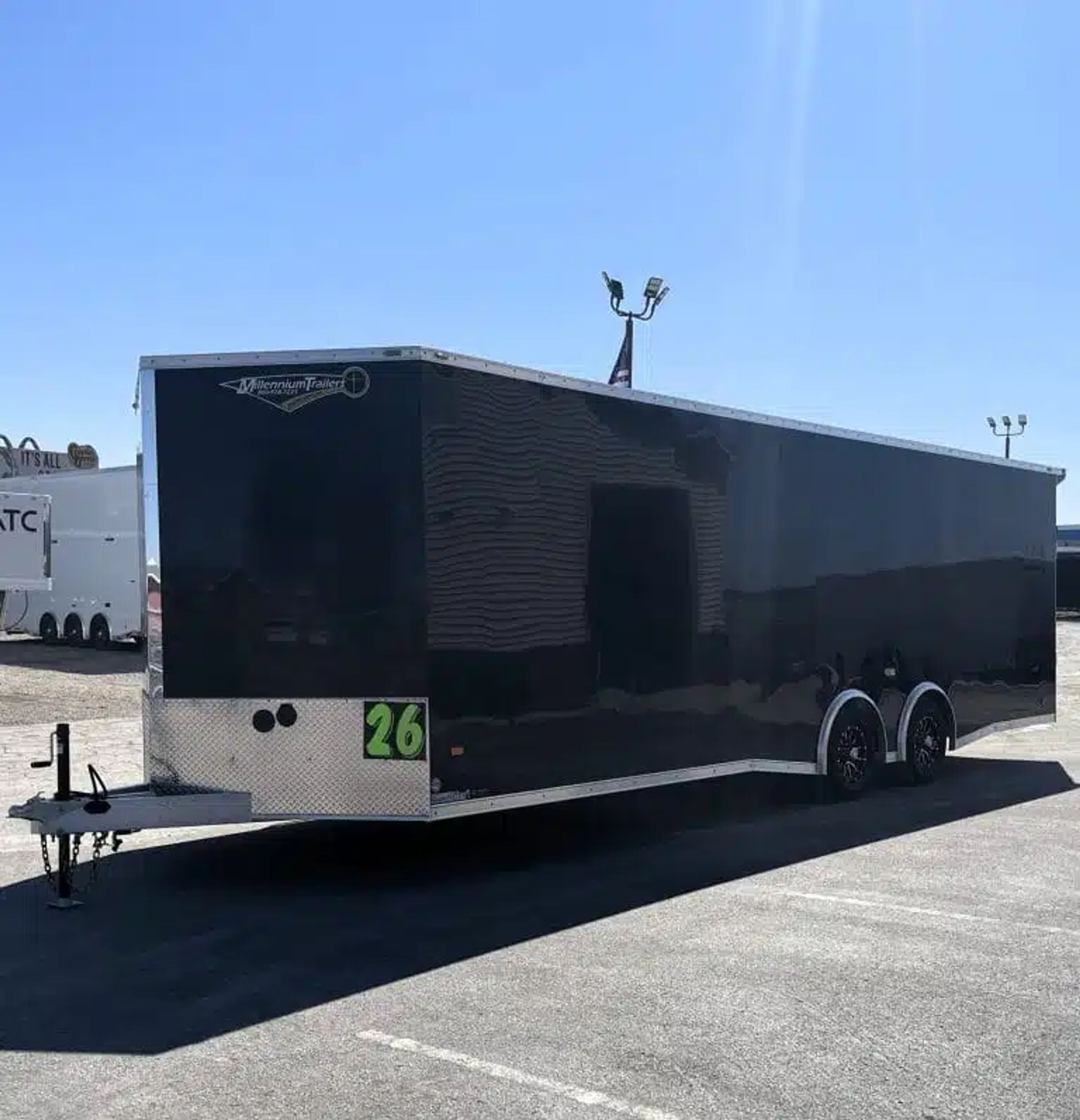 Enclosed Car Hauler 2026 26ft. Aluminum Blaze w/Finished Interior & Aluminum — view 4
