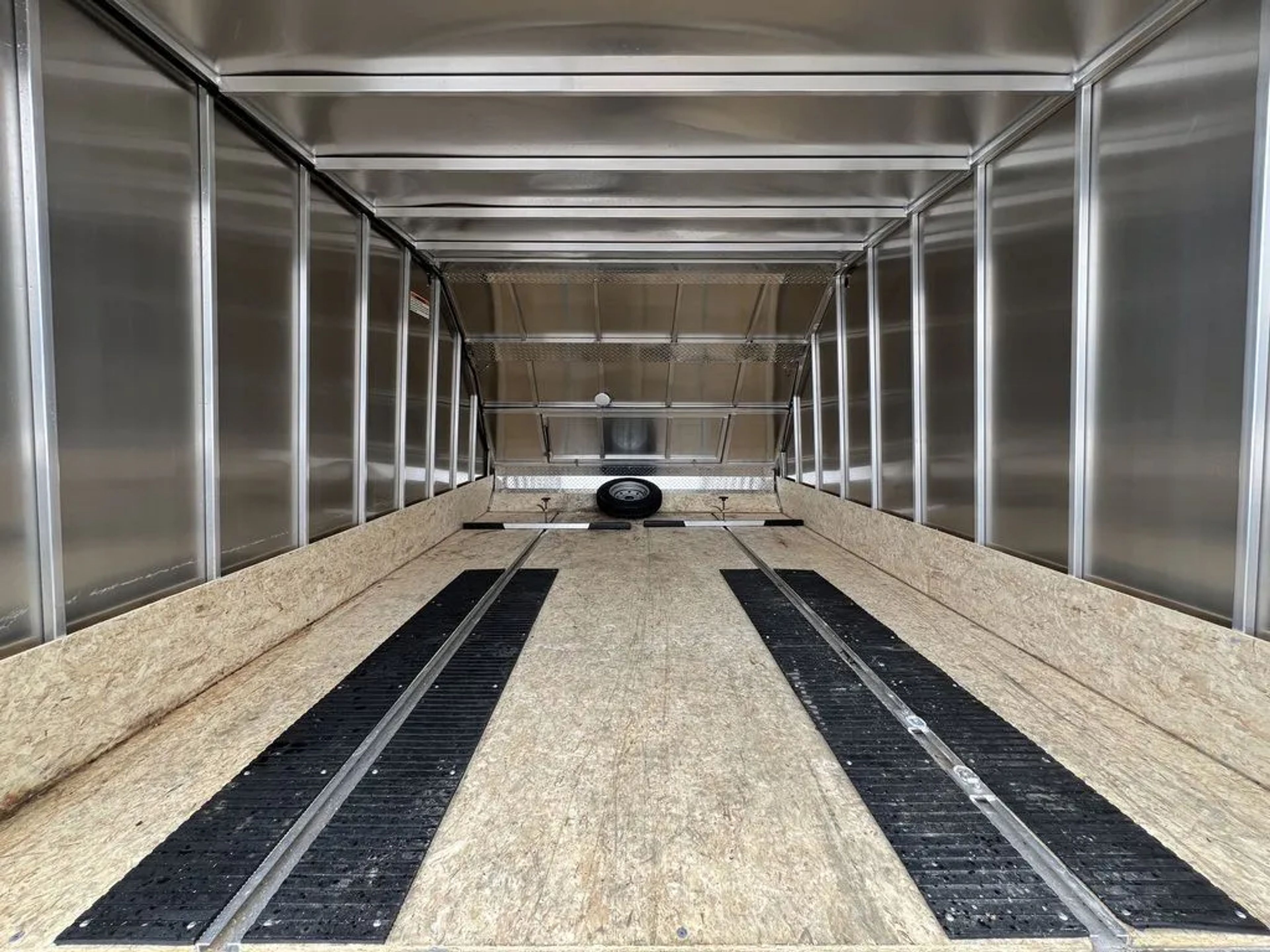 High Country Trailers 101×12 Aluminum 2-Place Hybrid w/Track Mats — view 9