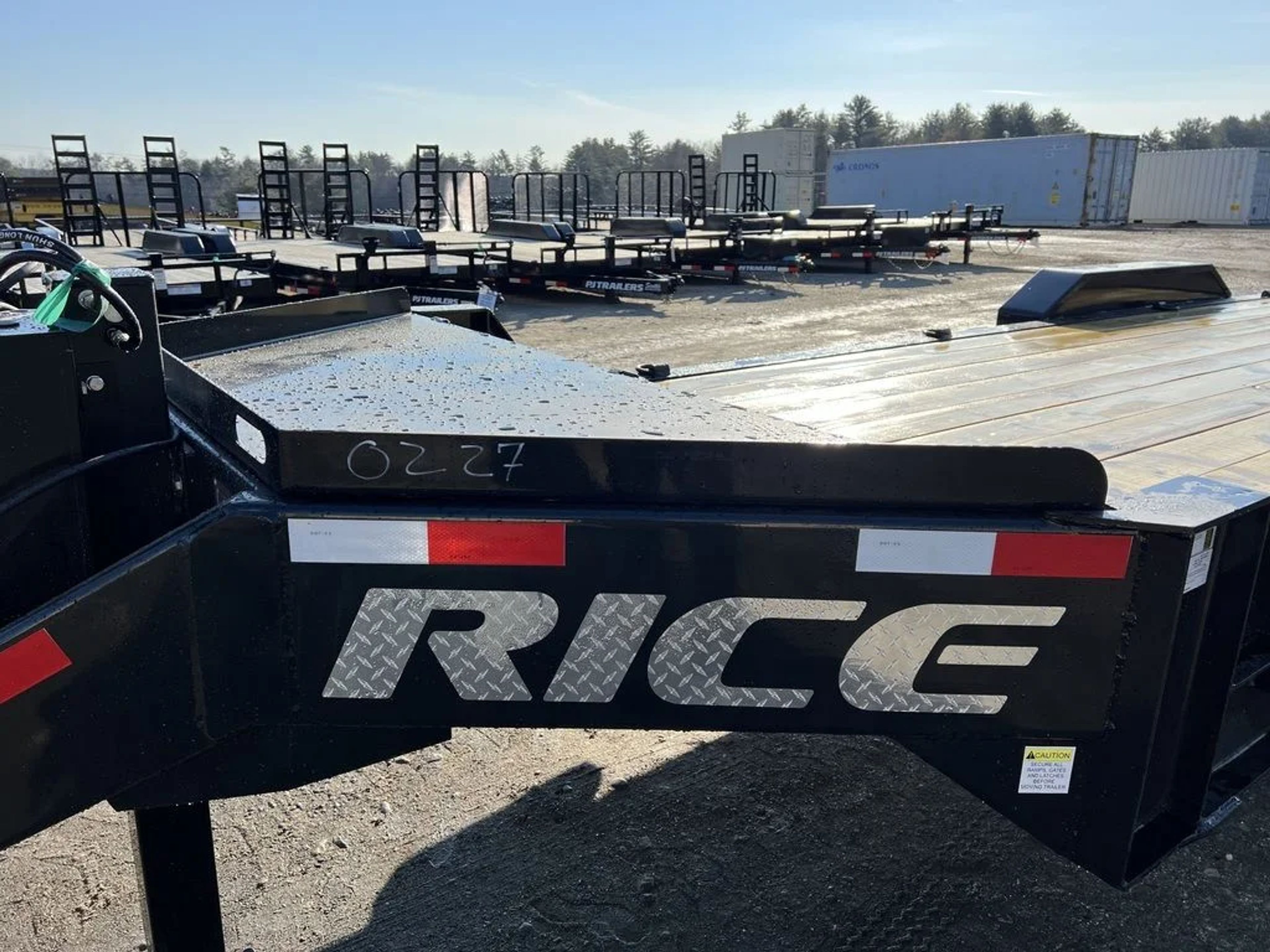 2024 Rice Trailers 7X18 Promax Industrial 21K Equipment w/Hydraulic Jack & Full — view 10