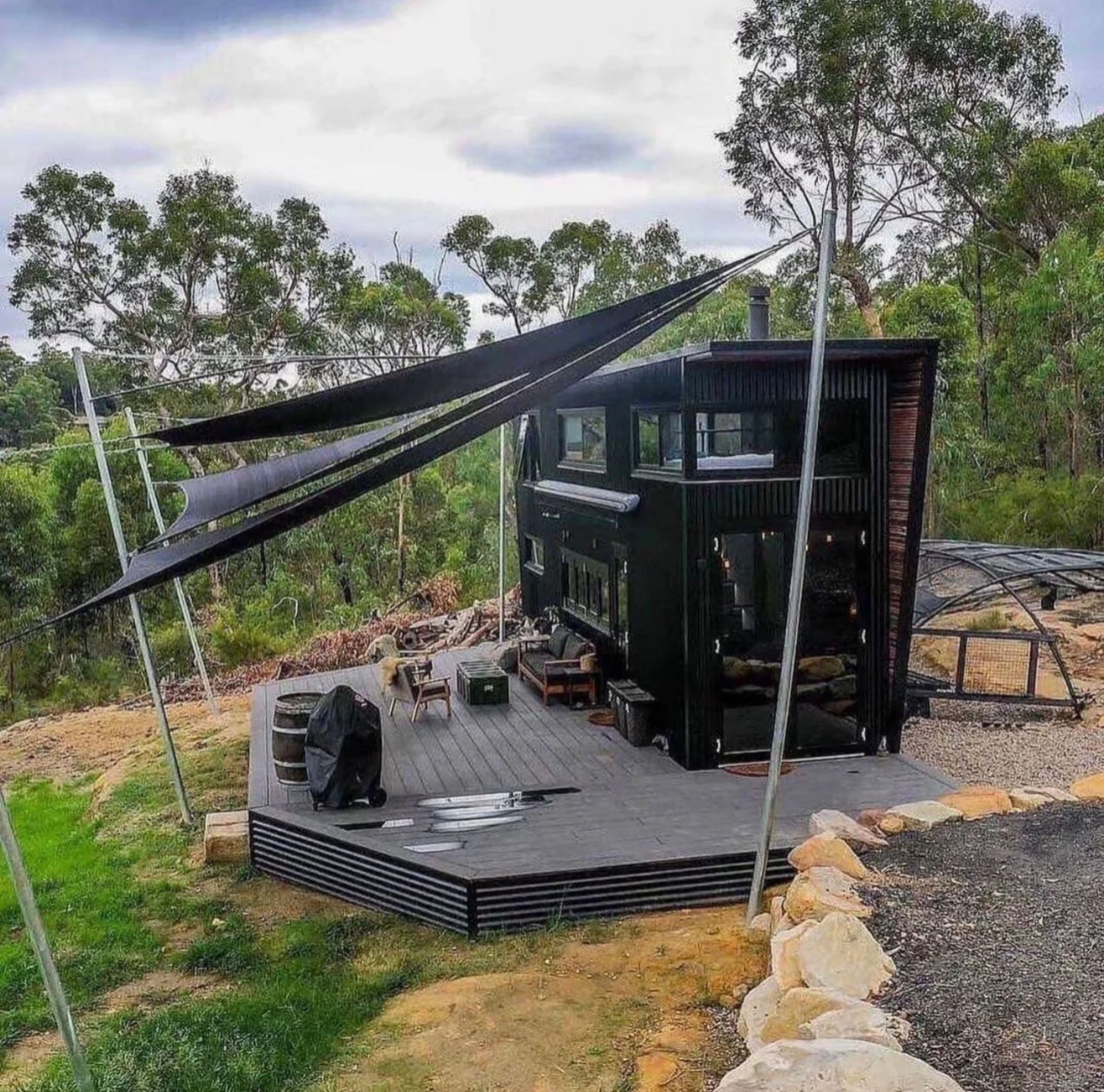 Luxury 1BHK Duplex Container Home with Spacious Outdoor Deck, Fully Furnished — view 2