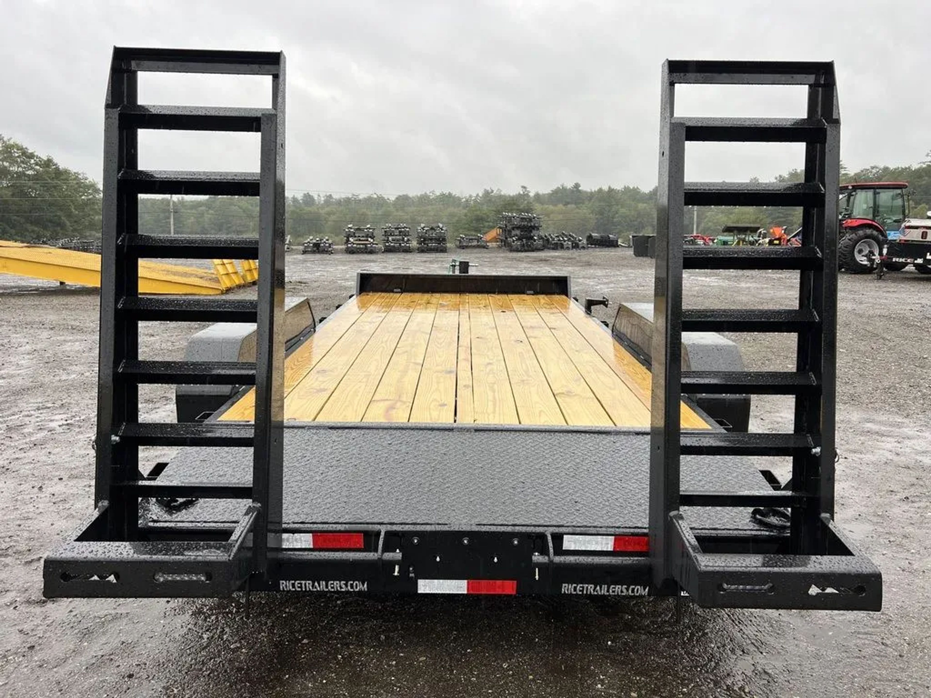 2024 Rice Trailers 7×16 10K Equipment Hauler w/D-Rings, Spare Mount, & Toolbox — view 10