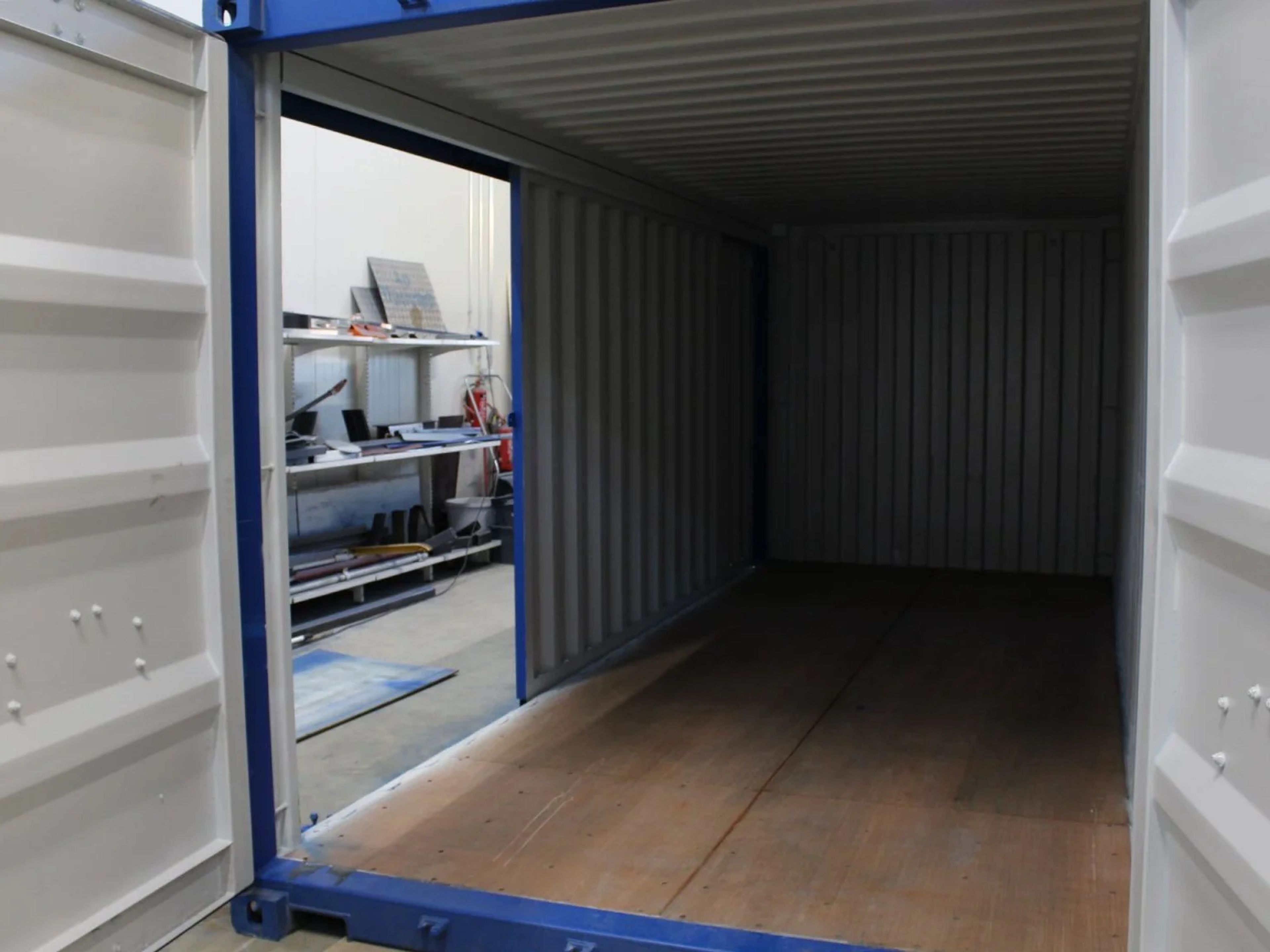 20ft Hi Cube Container (9′ 6″ high) suitable for IBC storage Sliding Door — view 3