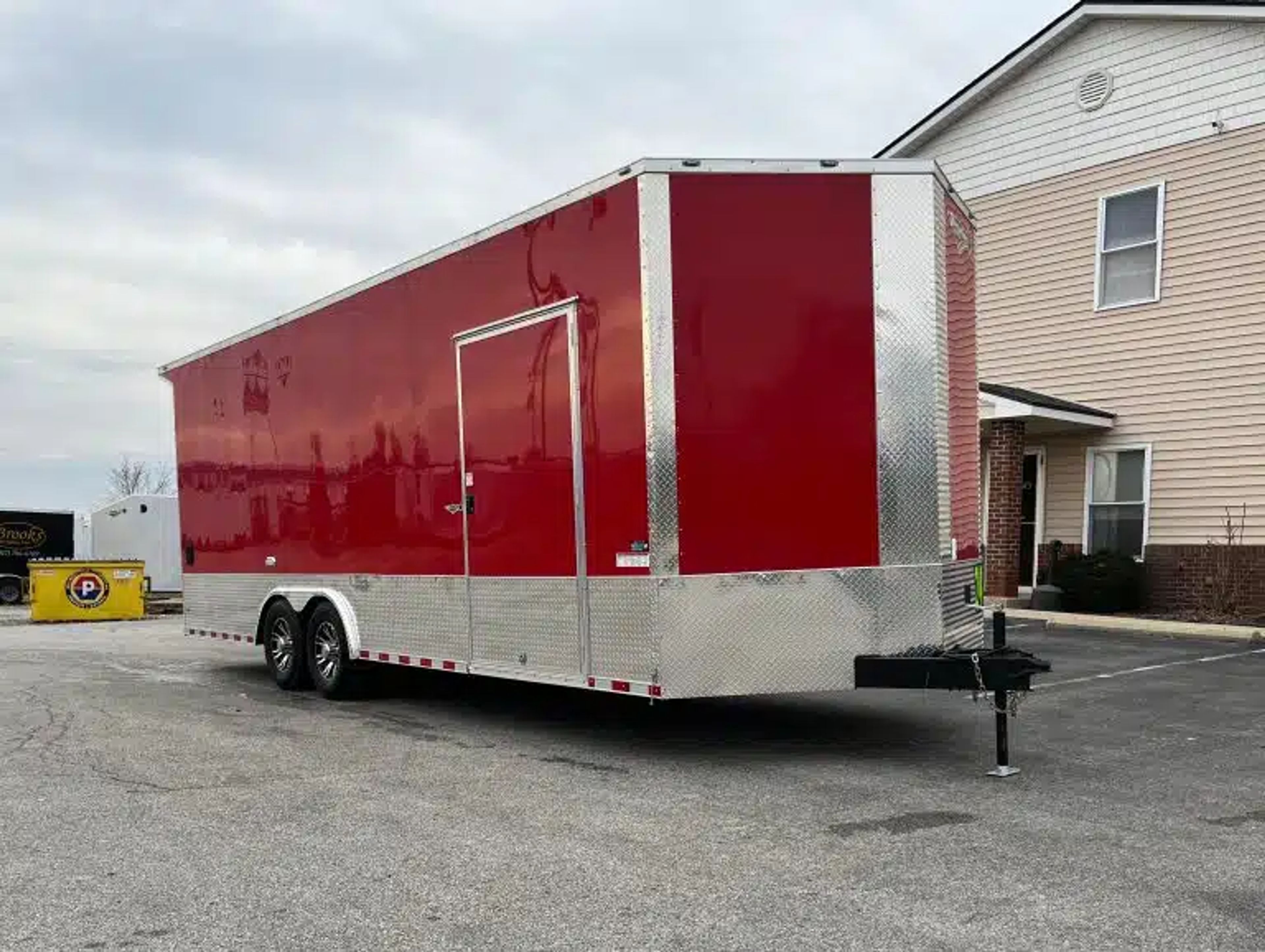 Enclosed Car Hauler 2026 24ft. Econo-Max 7k Axles, 8ft. Interior, Alum Wheels, — view 5