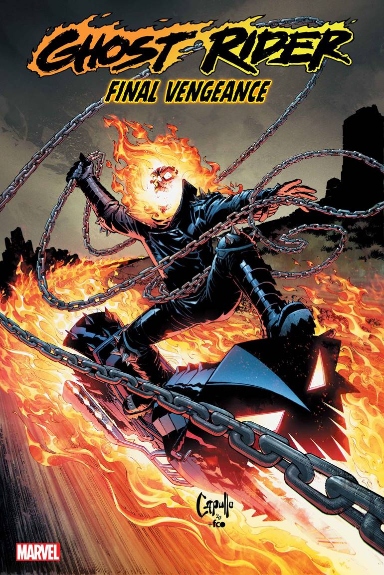 JOHNNY BLAZE TAKES HIS FINAL RIDE BEFORE A NEW SPIRIT OF VENGEANCE TAKES OVER