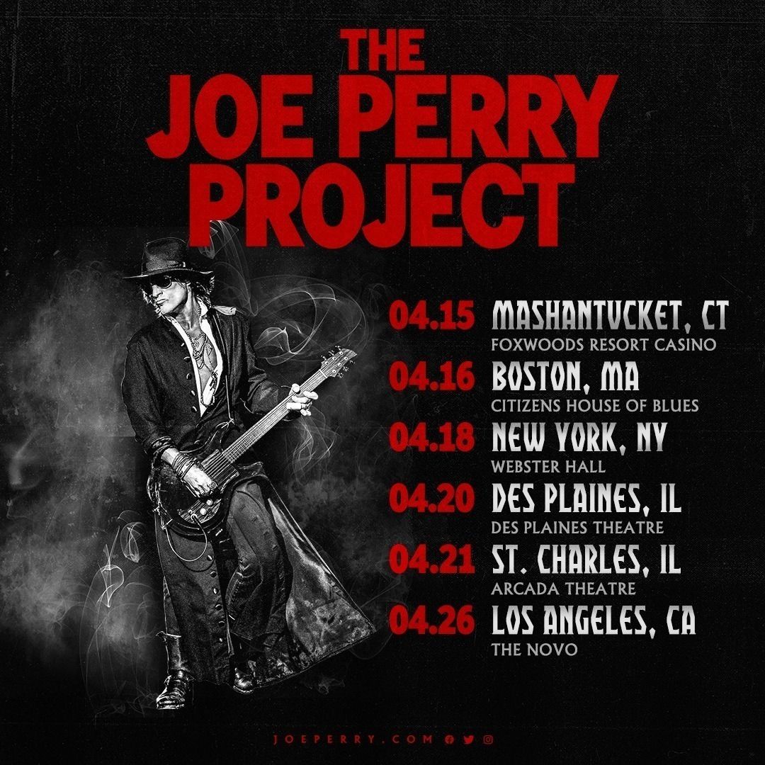JOE PERRY ANNOUNCES TOUR