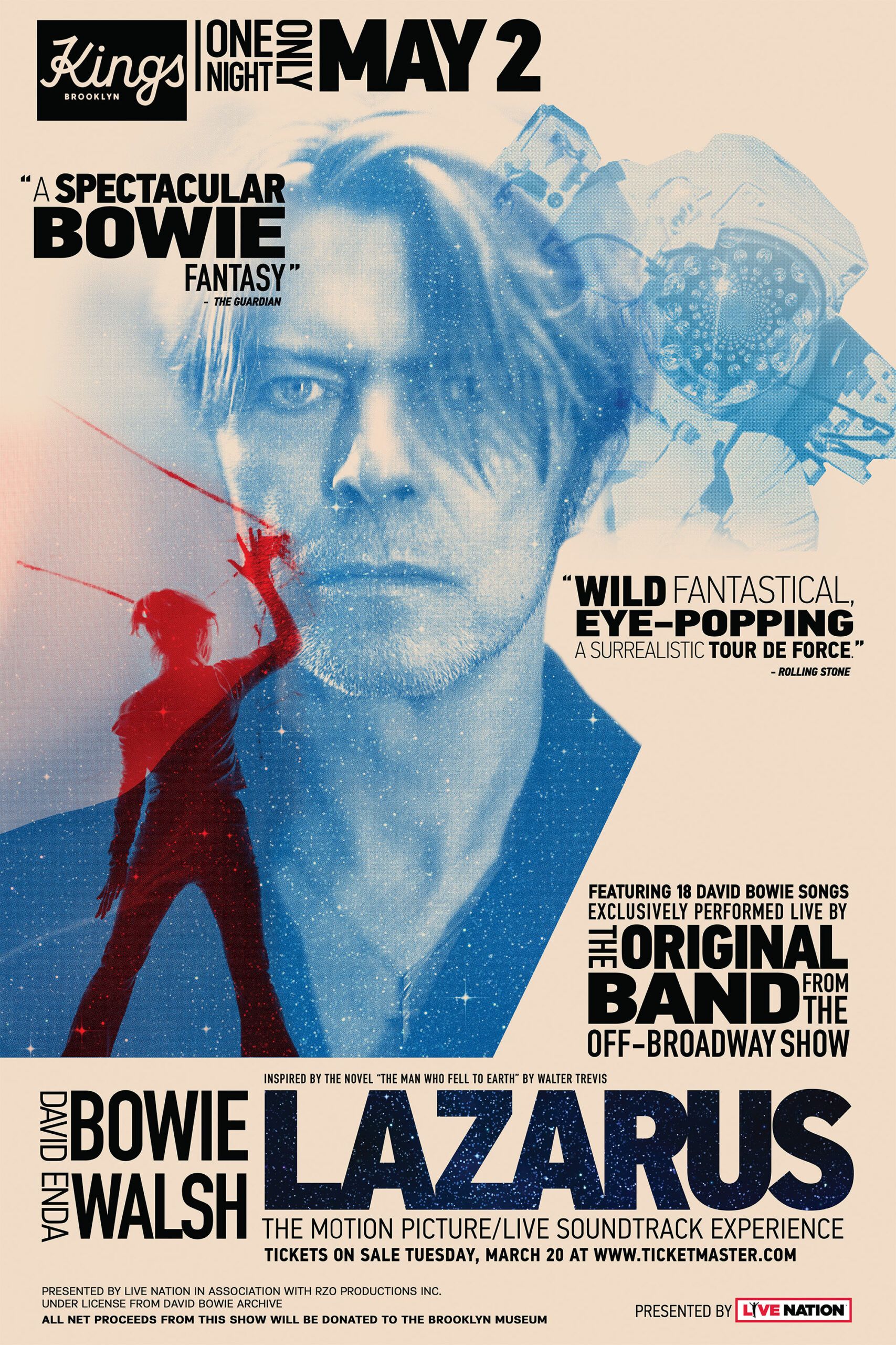Lazarus The Motion Picture/Live Soundtrack Experience Begins May 2nd