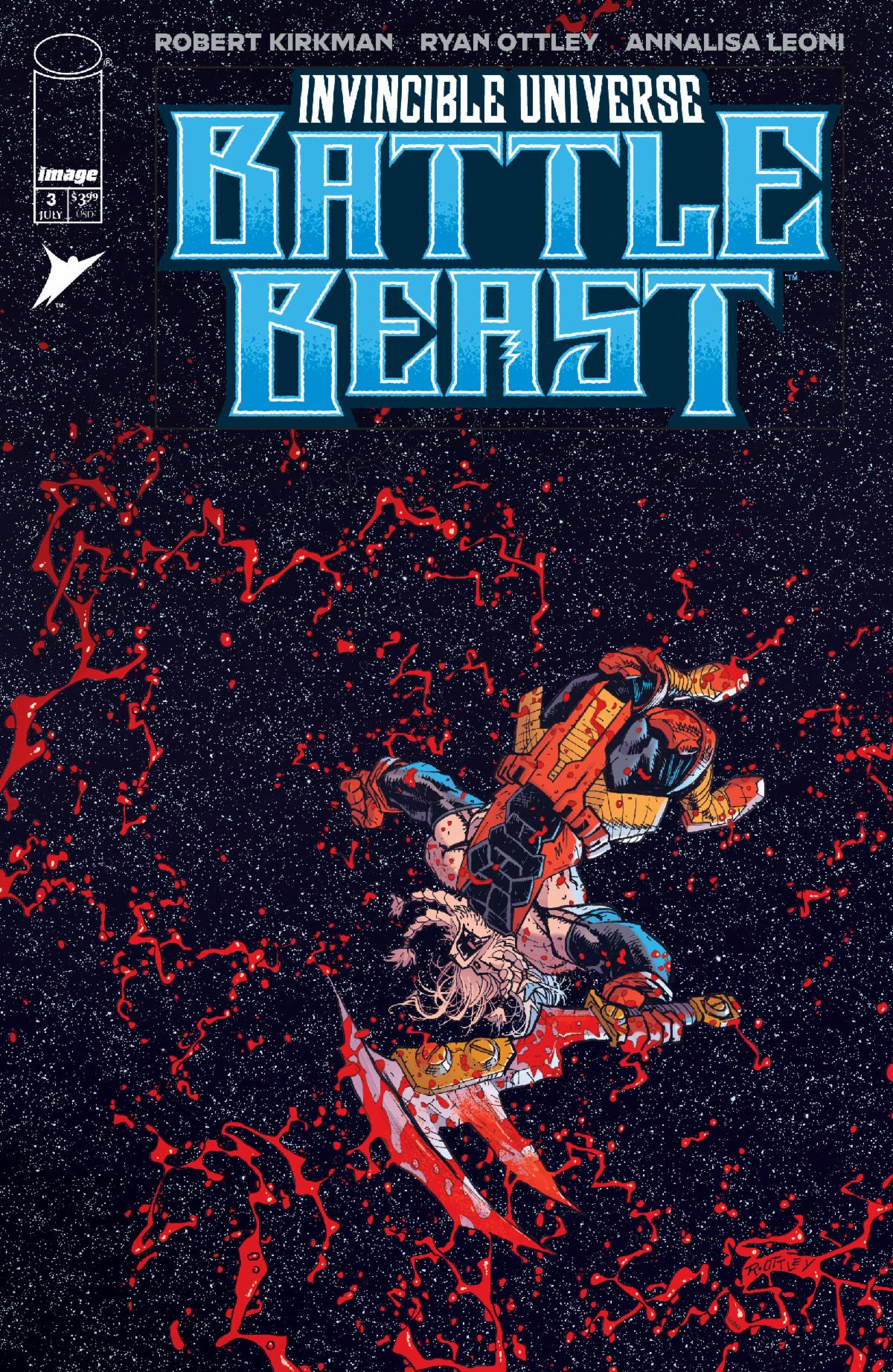 Image Comics Reveals First Look at Invincible Universe: Battle Beast #3