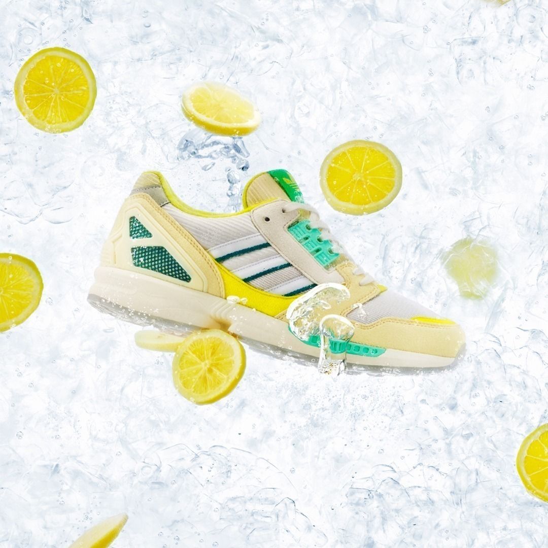 The adidas Originals ZX 8000 Frozen Lemonade Sneaker Looks Delicious
