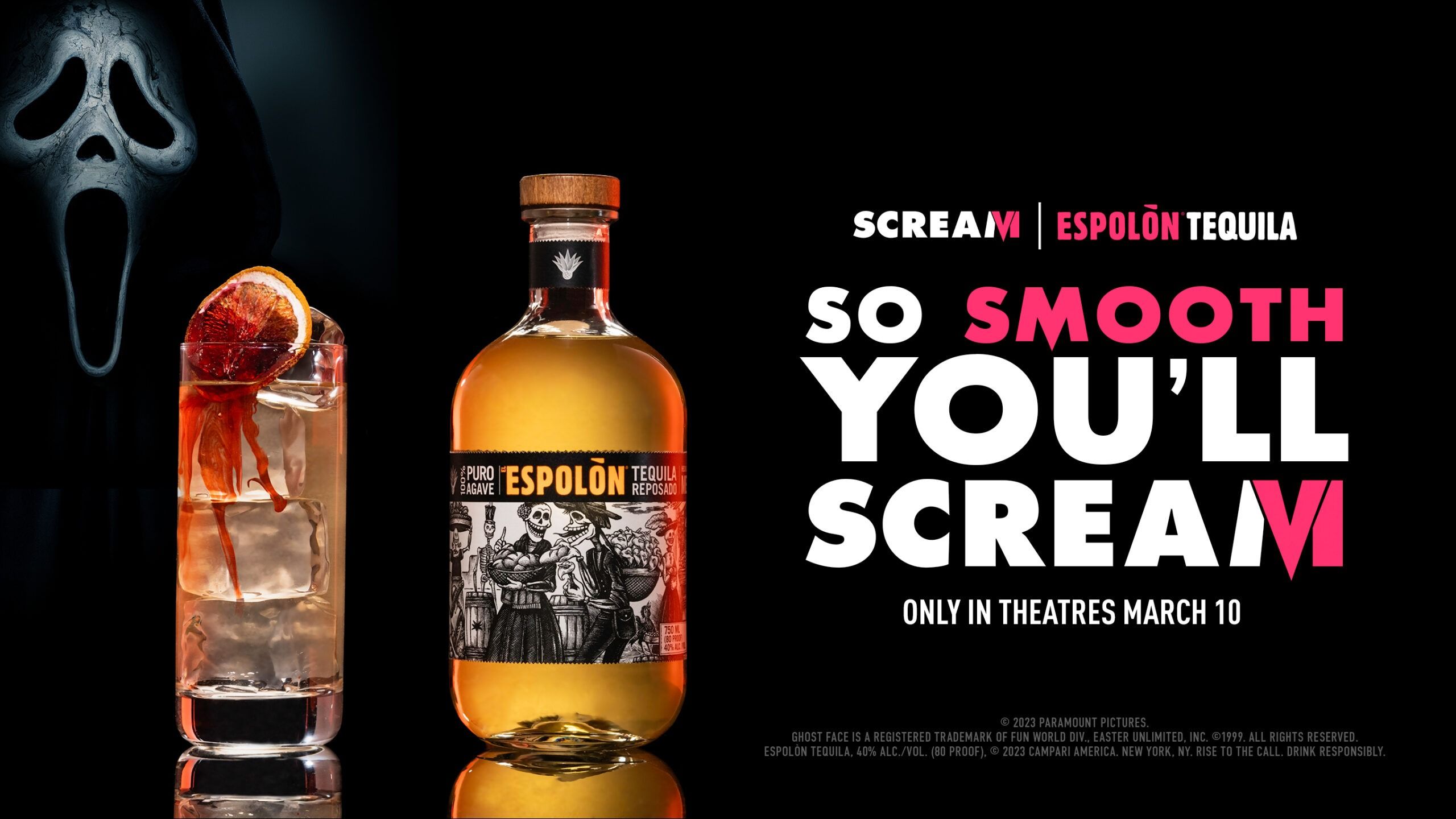 Scream VI Partners with Espolòn Tequila for Movie Release