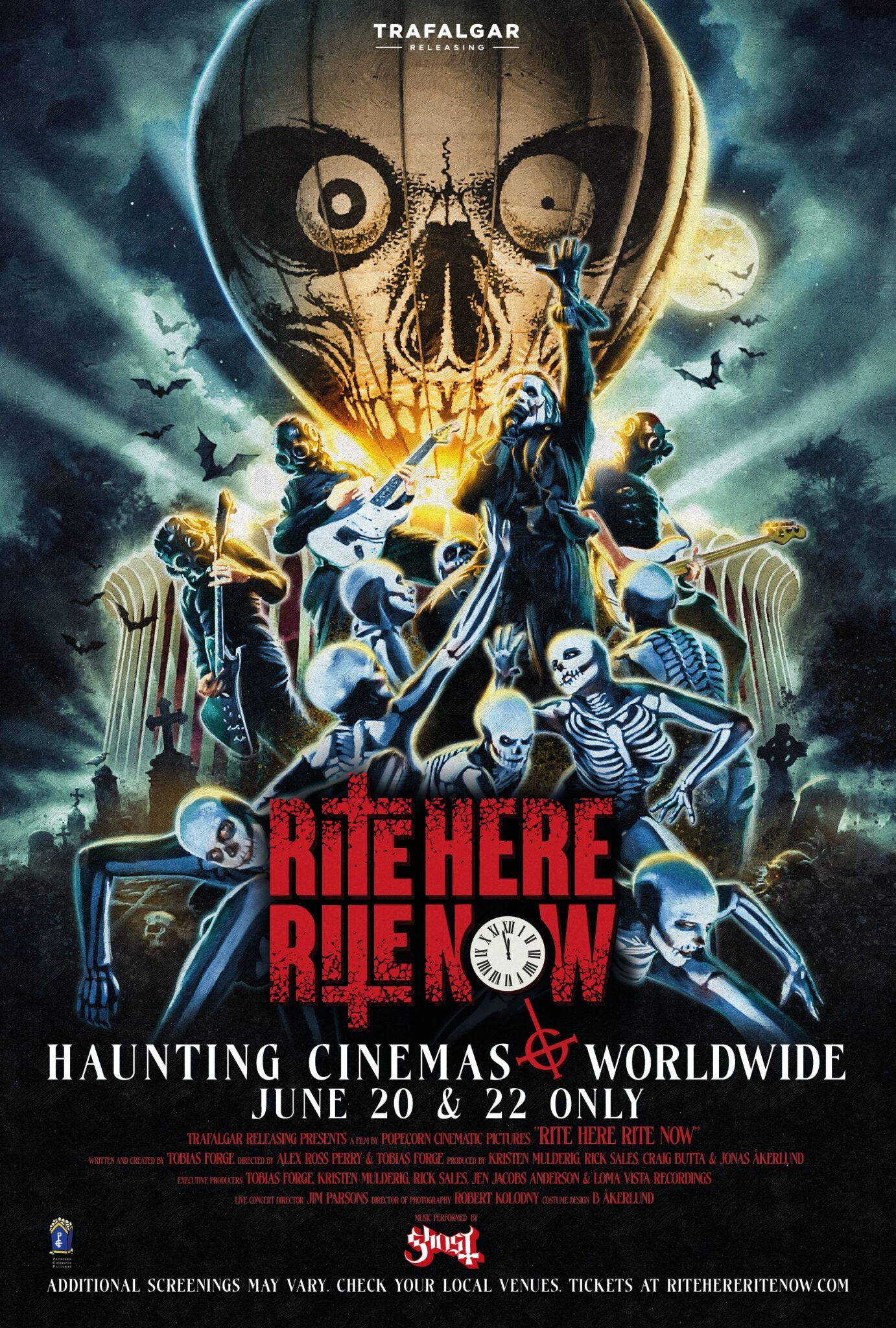 Veeps and GHOST Set the Stage on Fire with Global Online Premiere of ‘RITE HERE RITE NOW’!
