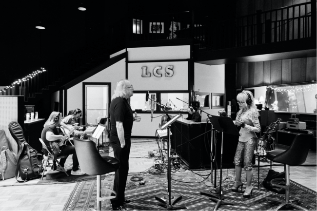 Barry Gibb and Dolly Parton collaborate on “Words” out today