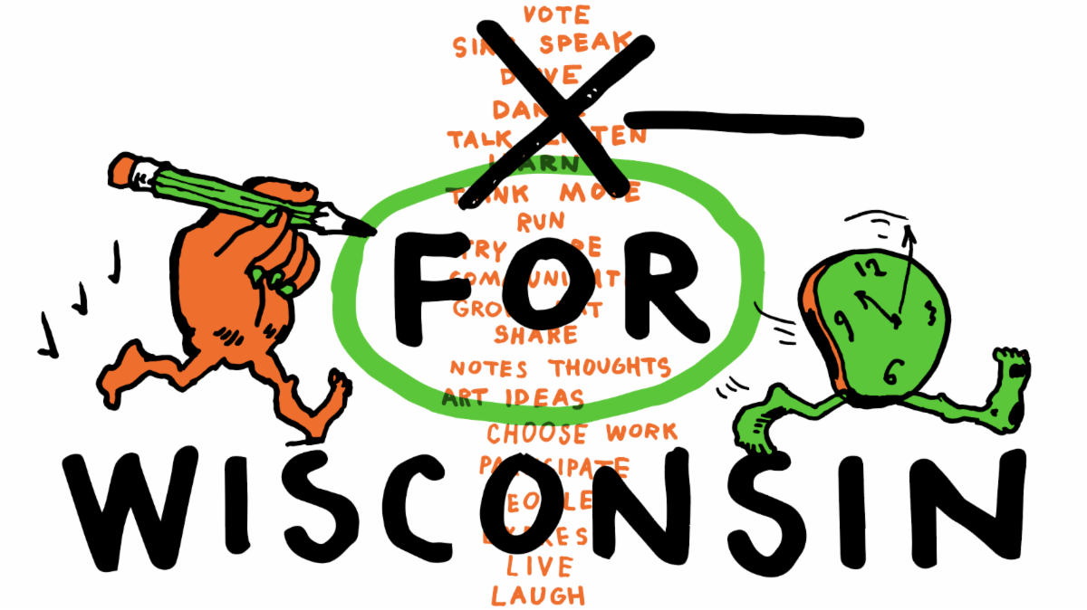 For Wisconsin Shares We Are Not Machines Live Performance