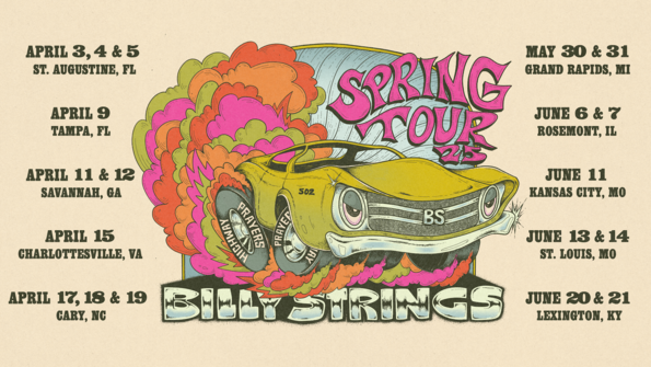 Billy Strings confirms spring headline tour