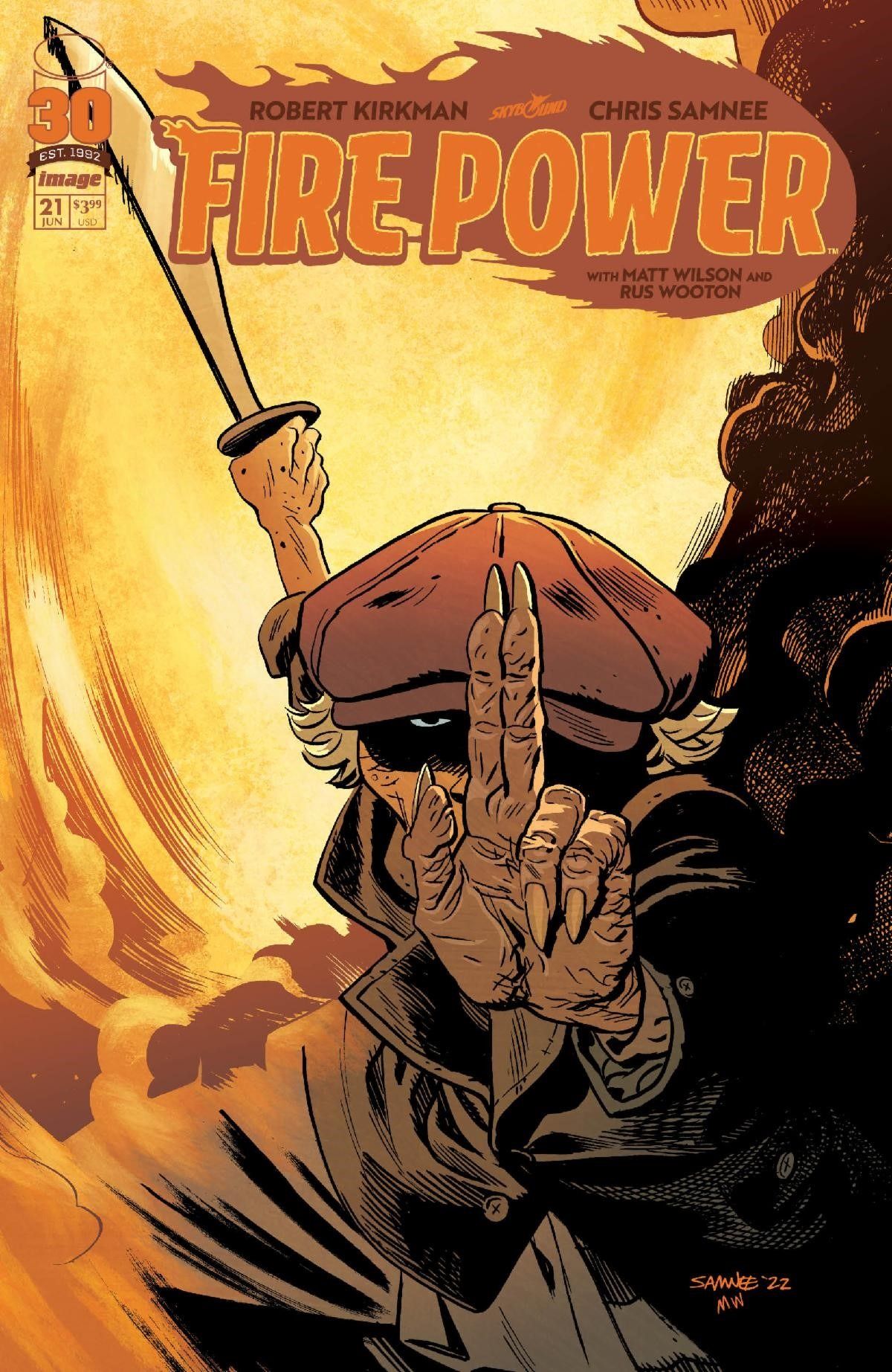 IT’S TIME FOR A SHOWDOWN IN FIRE POWER BY KIRKMAN & SAMNEE #21 FROM SKYBOUND