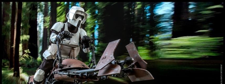 Hot Toys New Scout Trooper & Speeder Bike Pre-Order