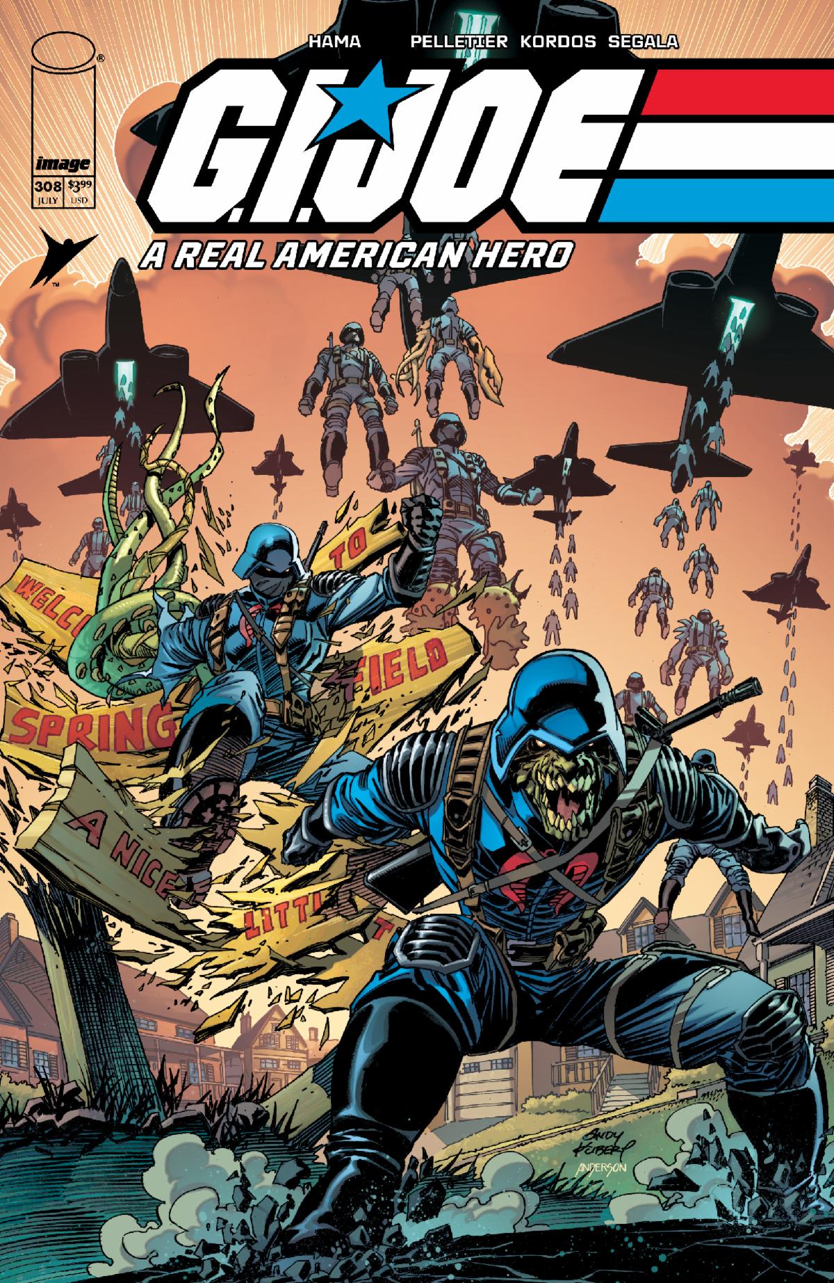 It’s War With Serpentor! Your First Look at G.I. JOE: A Real American Hero #308