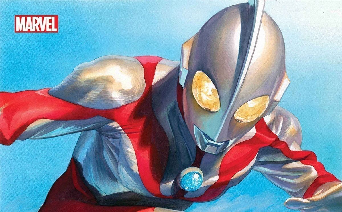 MARVEL COMICS REVEALS STUNNING COVER ART BY ALEX ROSS FOR THE RISE OF ULTRAMAN #1