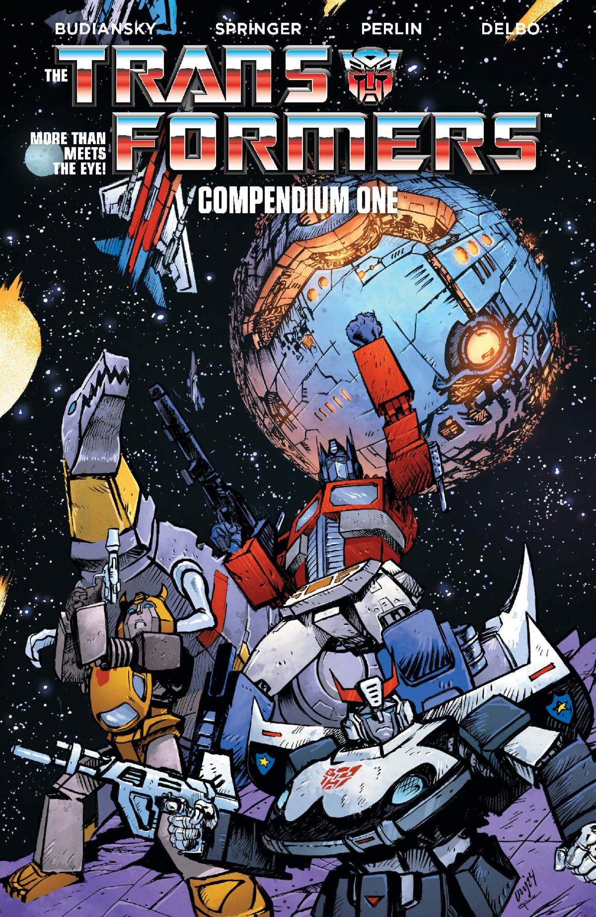 ROLL OUT FROM THE VERY BEGINNING! SKYBOUND, IMAGE & HASBRO ANNOUNCE THE TRANSFORMERS COMPENDIUM VOL. 1