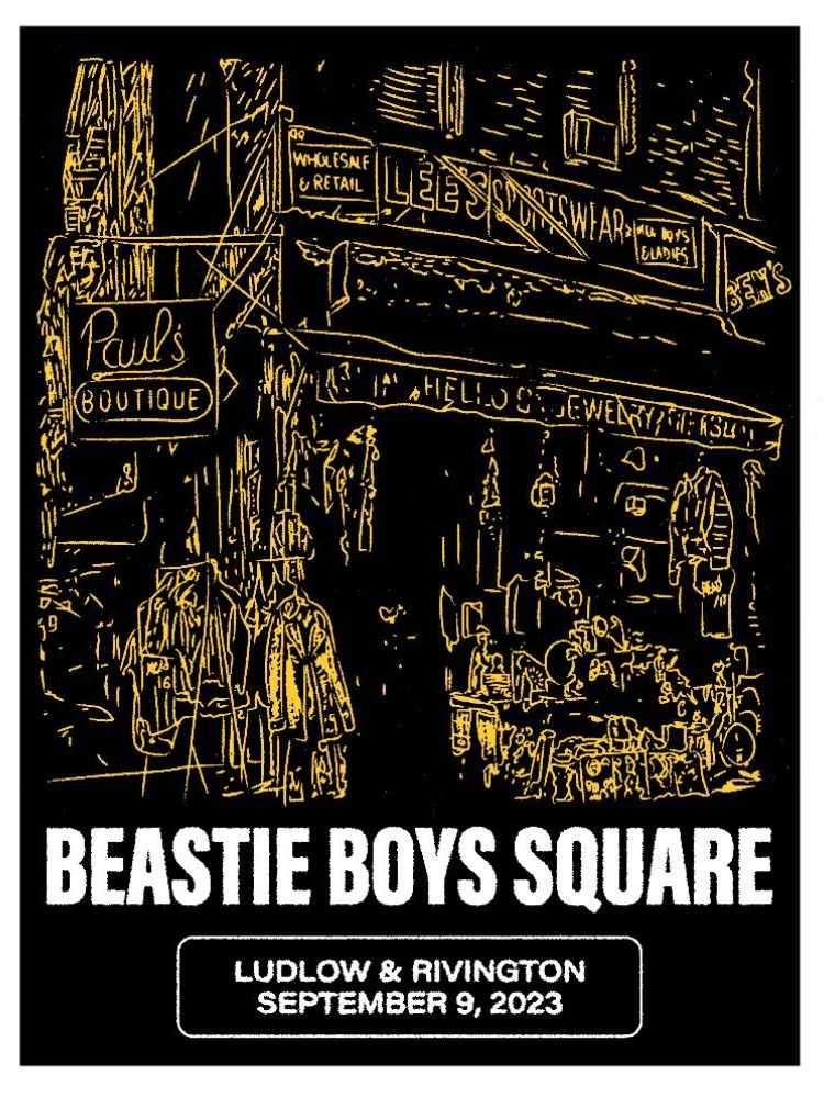 Beastie Boys Square Unveiling Saturday September 9th
