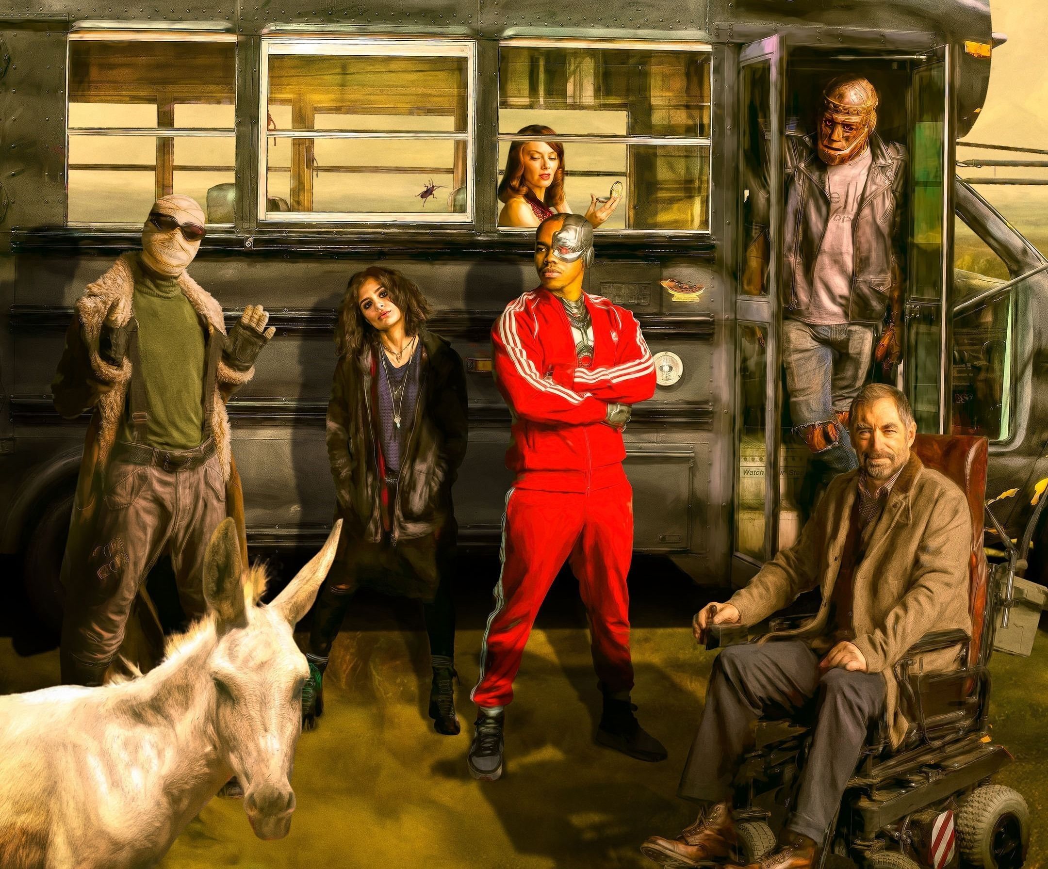 DC UNIVERSE HOSTING LIVE Q&As IN JUNE WITH DOOM PATROL’S APRIL BOWLBY & DC’s STARGIRL’S Neil Jackson