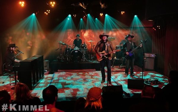 Lukas Nelson Performs “Sticks and Stones” on Kimmel