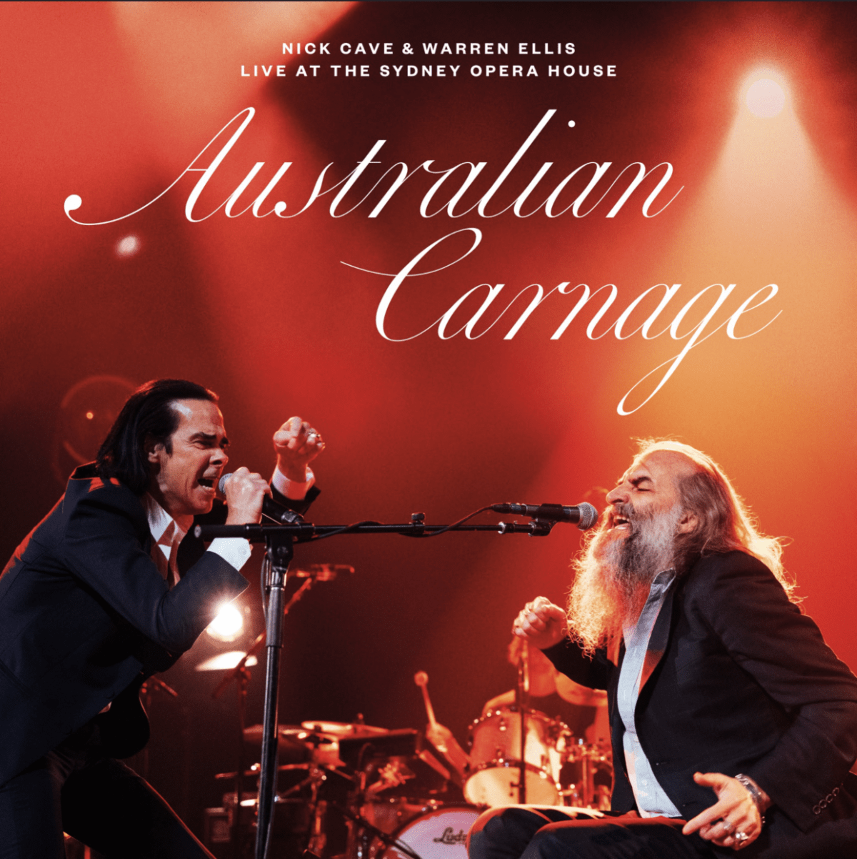 Nick Cave & Warren Ellis Australian Carnage – Live at the Sydney Opera House out August 25th
