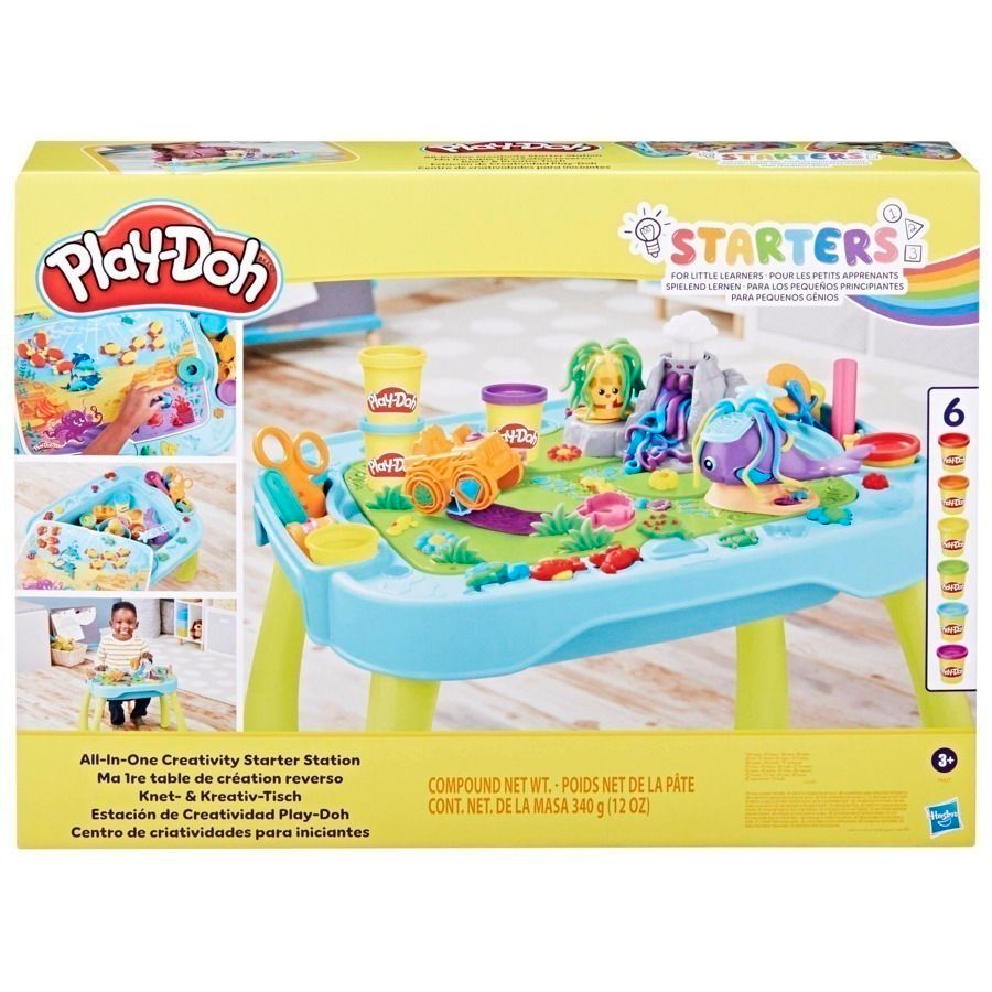 NEW Play-Doh Product Launch: All-in-One Creativity Starter Station and Busy Chef’s Restaurant Playset
