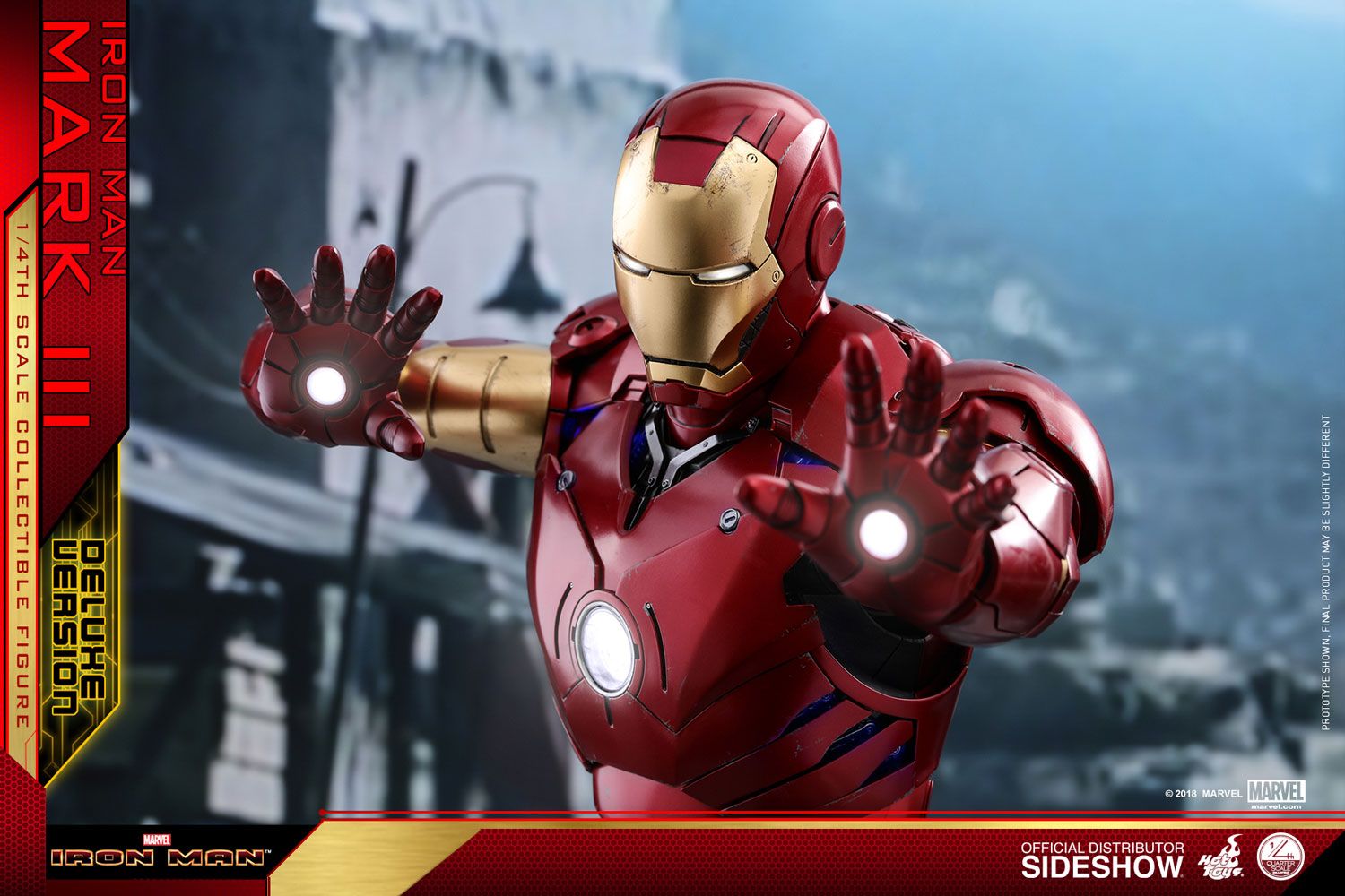 Sideshow Collectibles Iron Man Mark III (Deluxe Edition) Is Incredibly Badass!