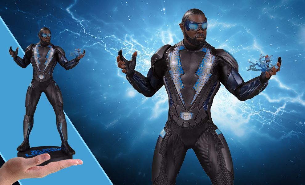 Black Lightning Returns In New Statue From DC Collectibles