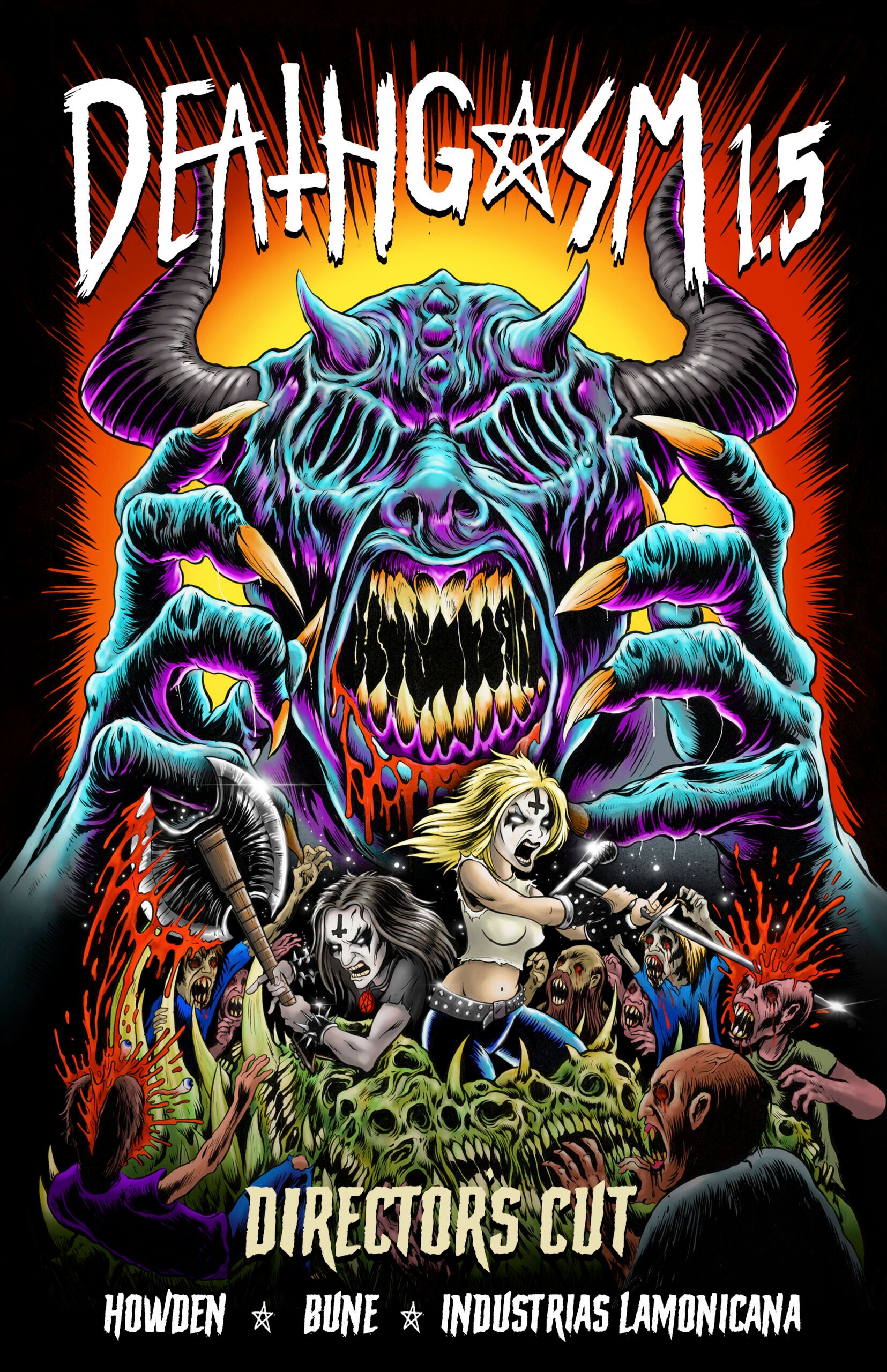 Deathgasm Returns: Cult Film Becomes Retro Video Game & All-New Graphic Novel