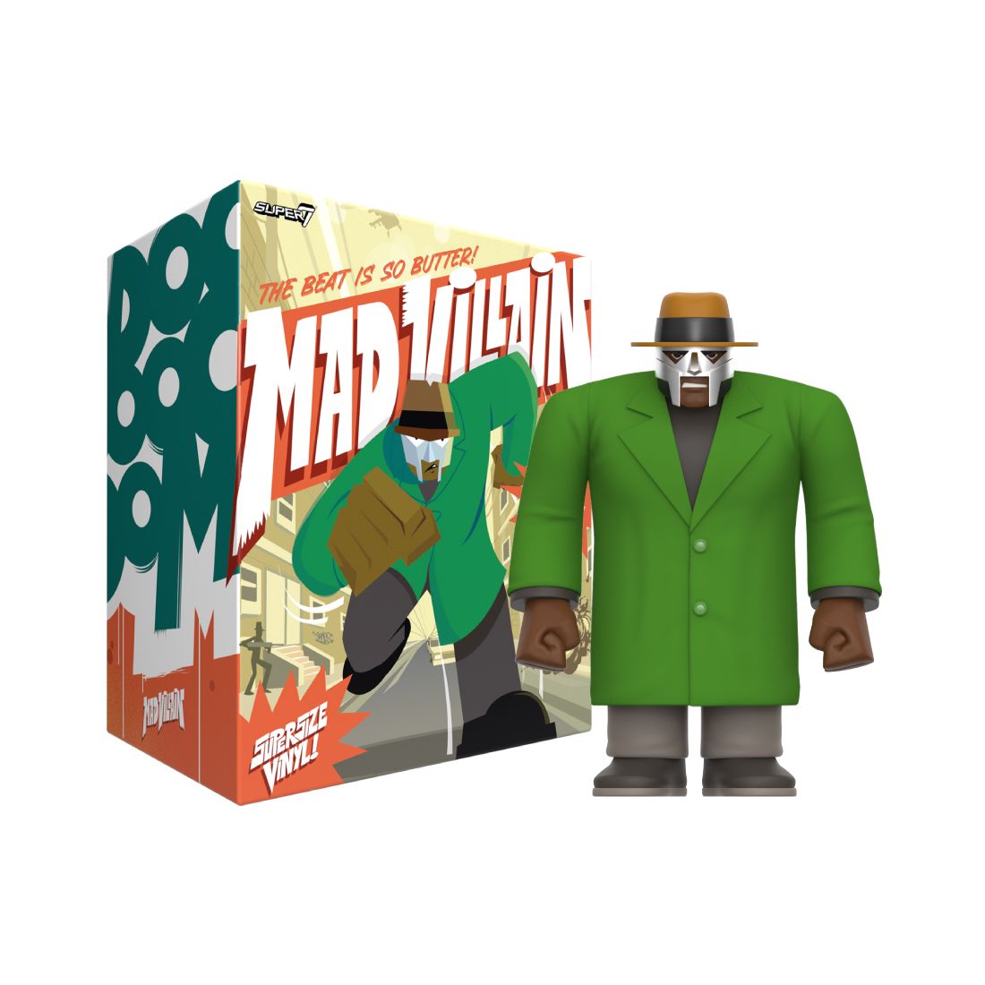 MF DOOM Estate and Madlib Join Forces with Super7 for Epic Madvillain Collectible Figure and Merch Capsule!
