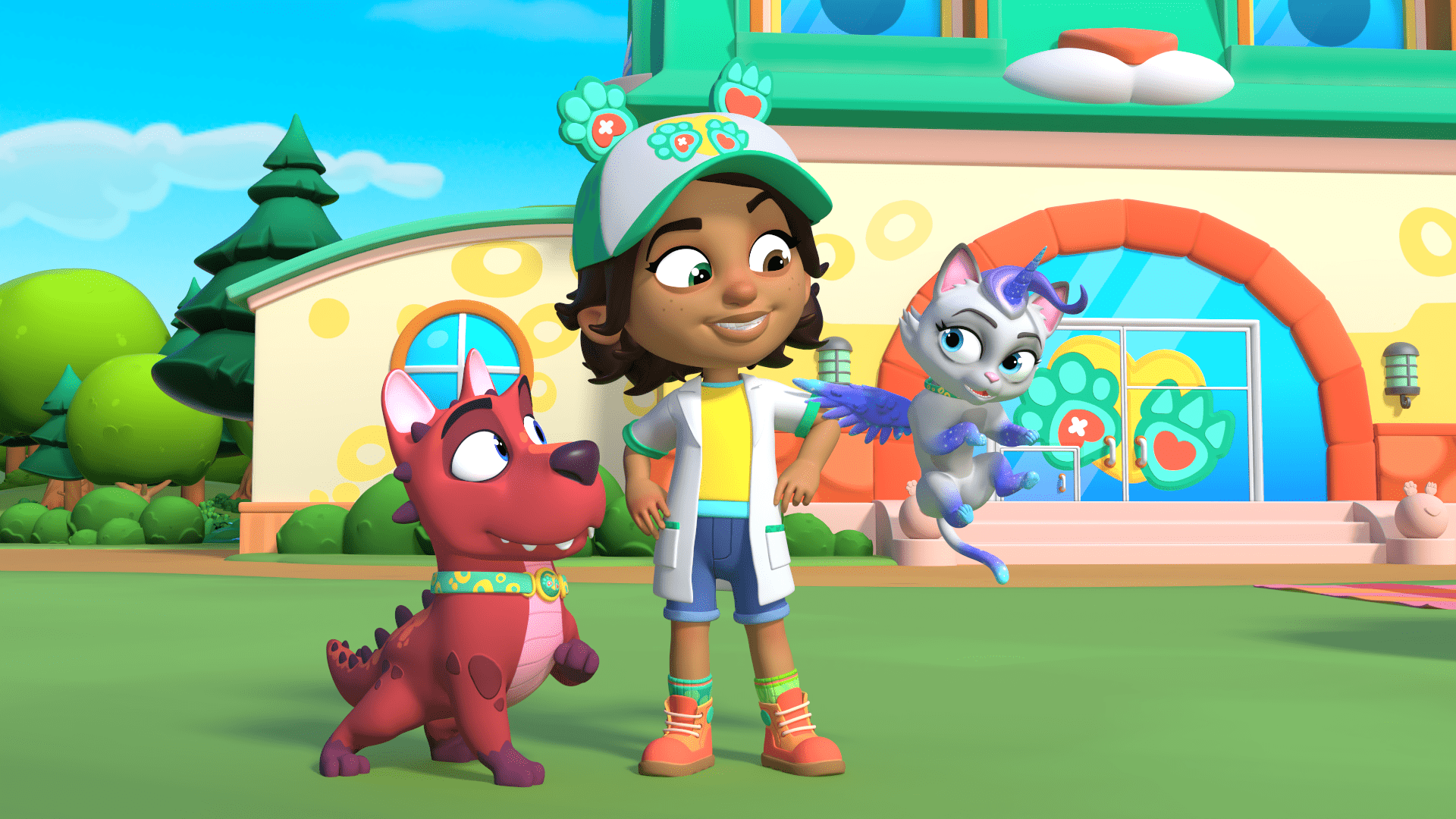 HASBRO ANNOUNCES NEW KIDS ANIMATED VETERINARY SERIES AND IP ODD-PAW VET