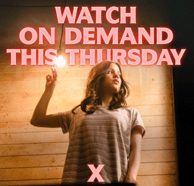 A24’s X – Watch On Demand Thursday, April 14